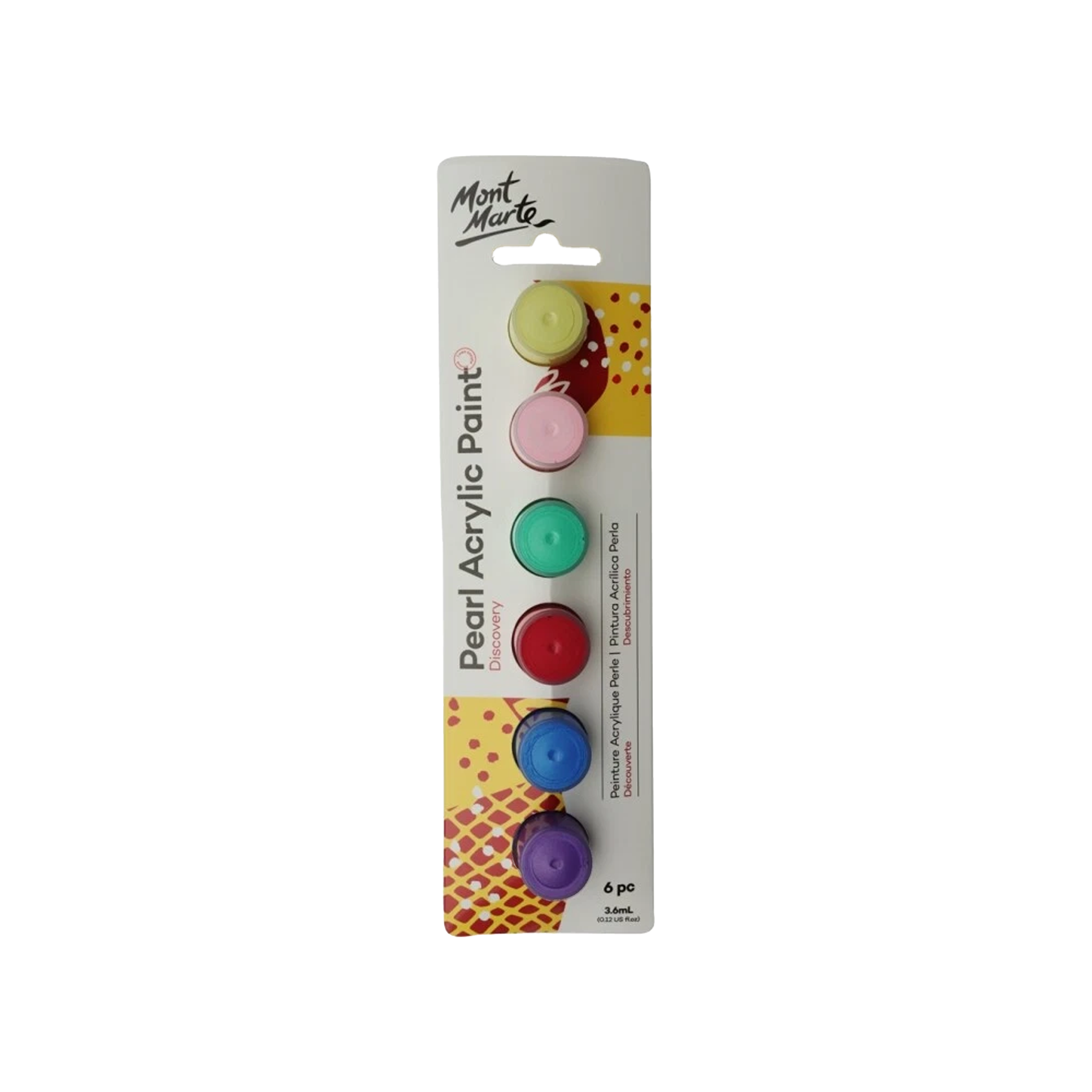 MONT MARTE Acrylic Paint 6pc  3.6ml