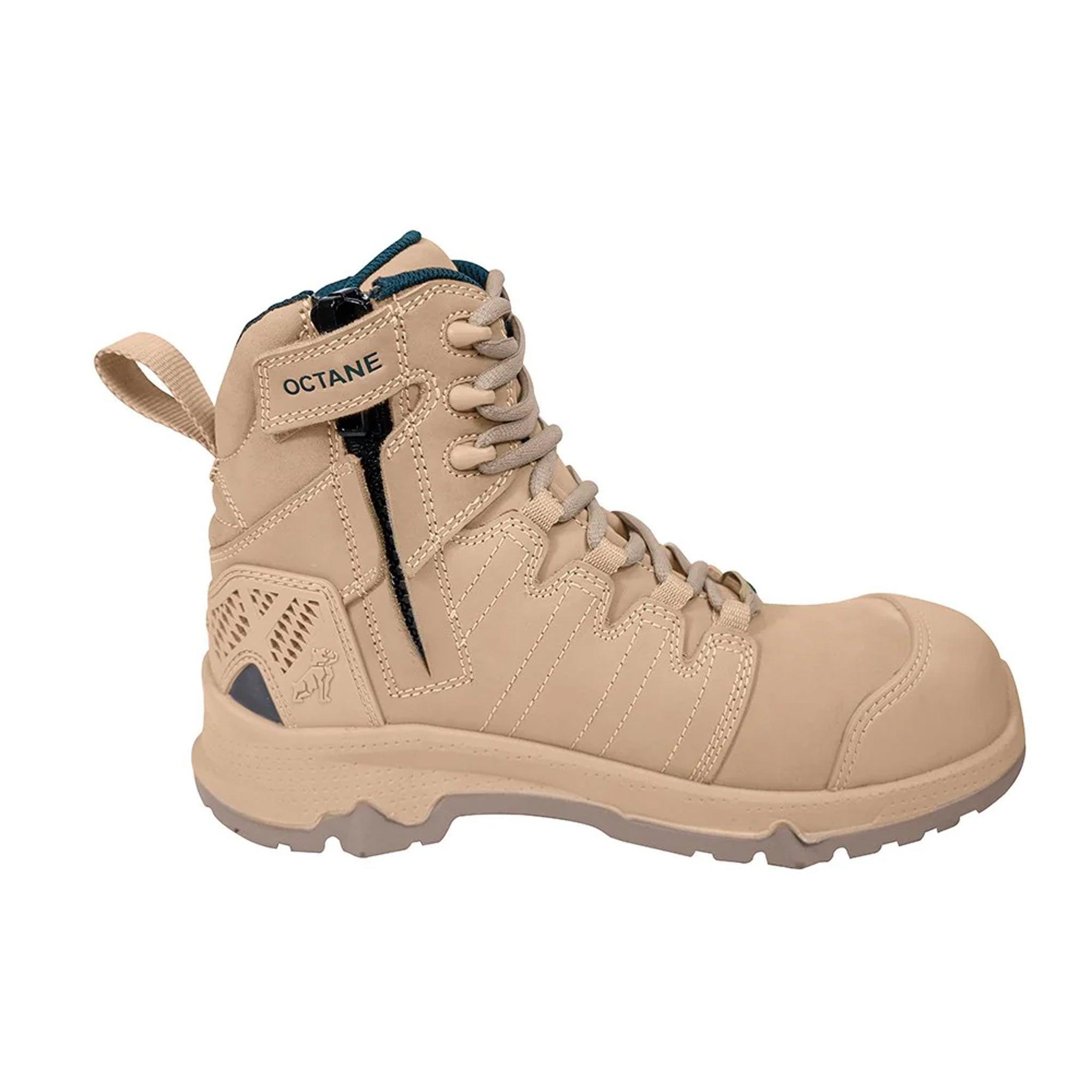 Mack Ladies Octane Zip 2.0 Safety Boot - Sand