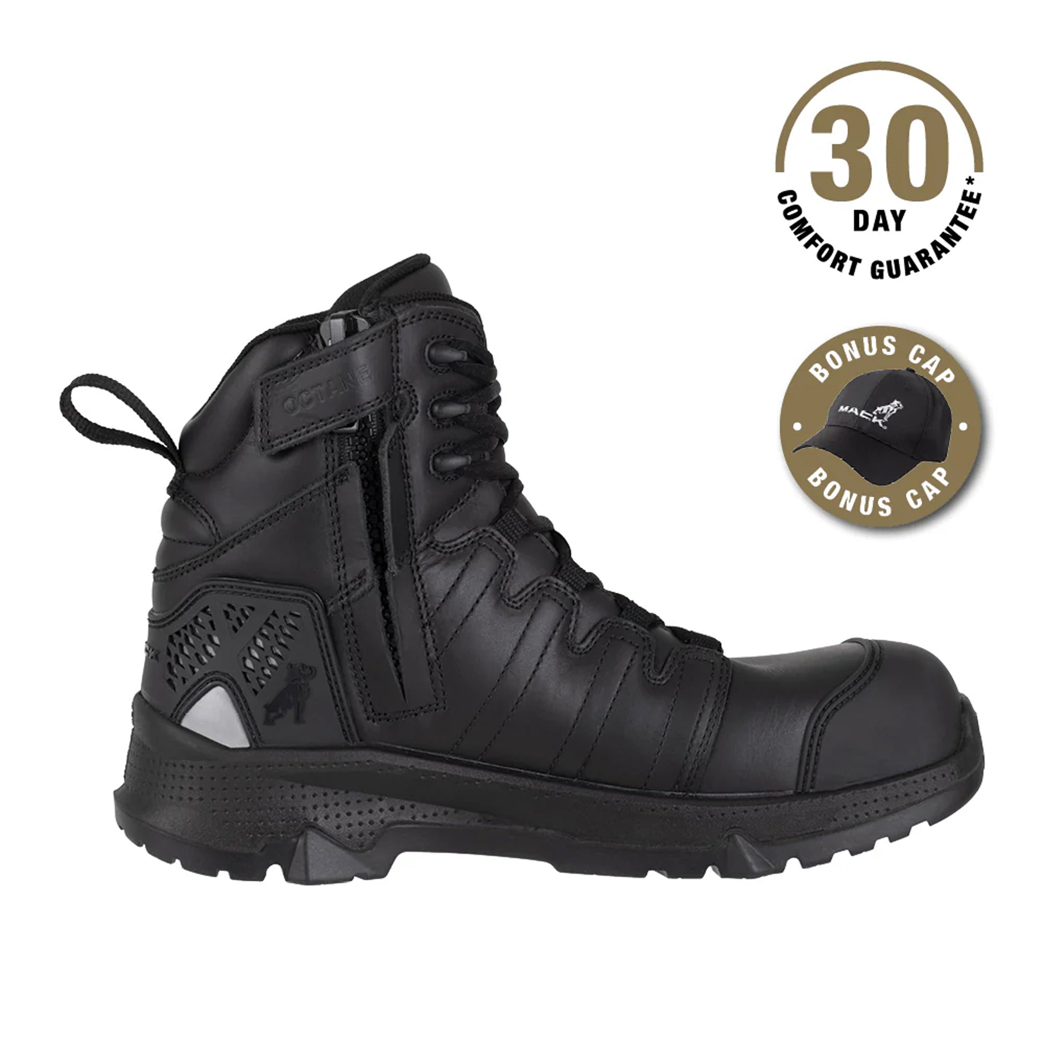Mack Men's Octane 2.0 Zip Safety Boot