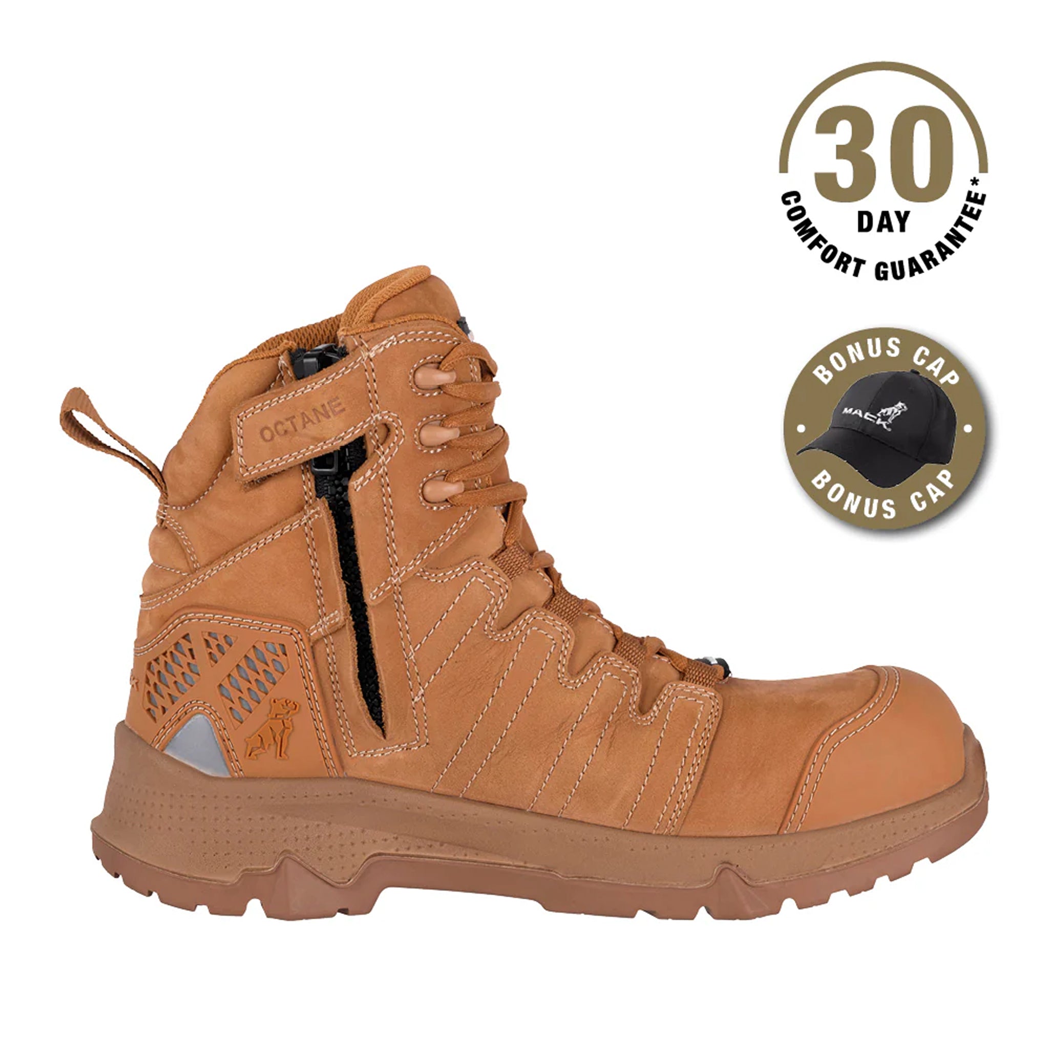 Mack Men's Octane 2.0 Zip Safety Boot
