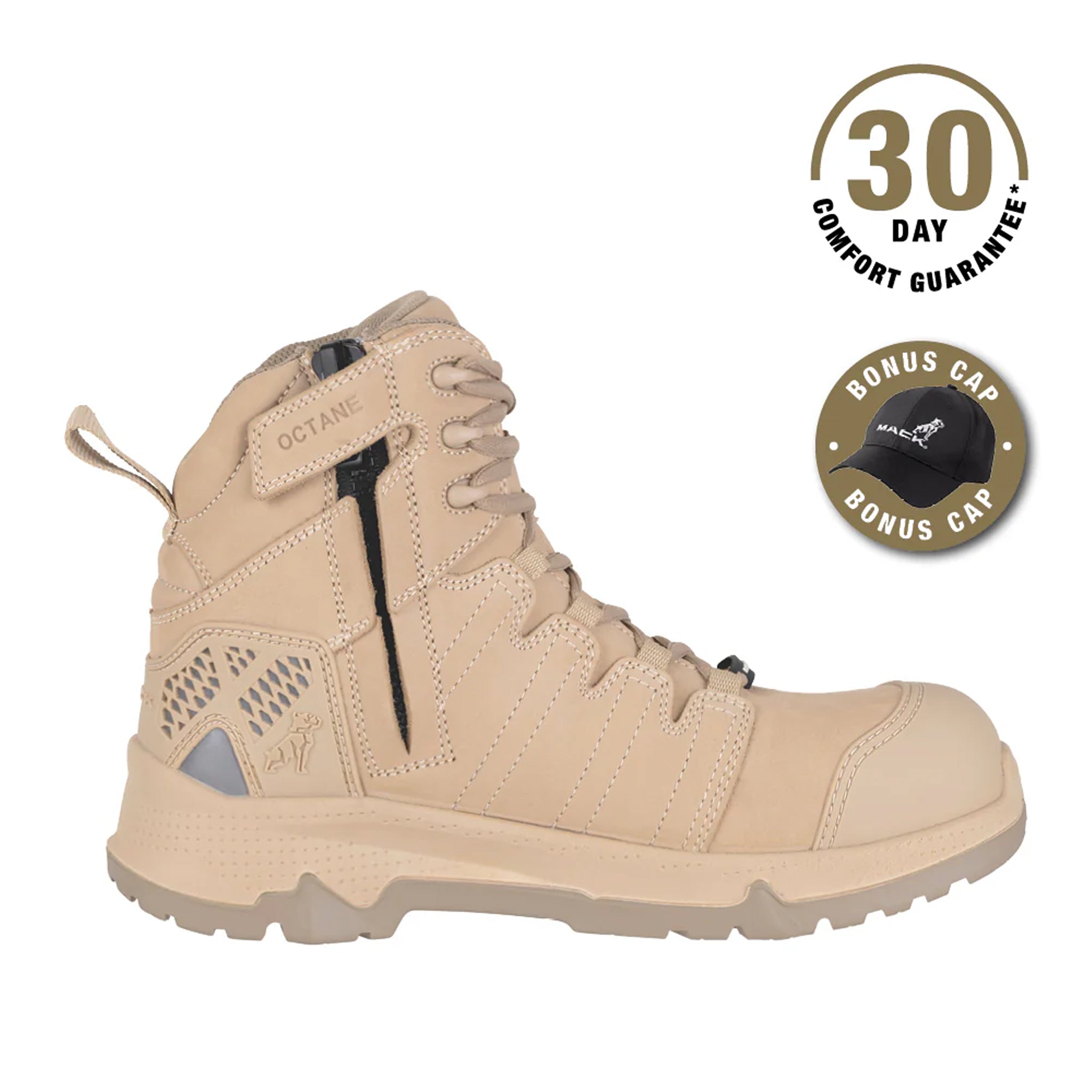 Mack Men's Octane 2.0 Zip Safety Boot