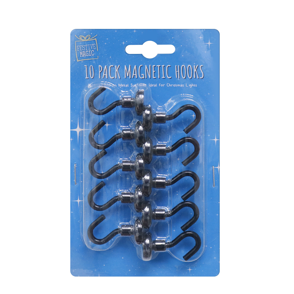Magnetic Gutter Hooks 10pc Sml