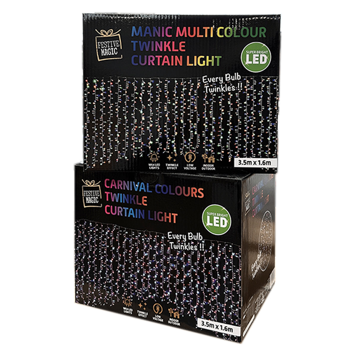 LED Crazy Curtain 3.5x1.6m