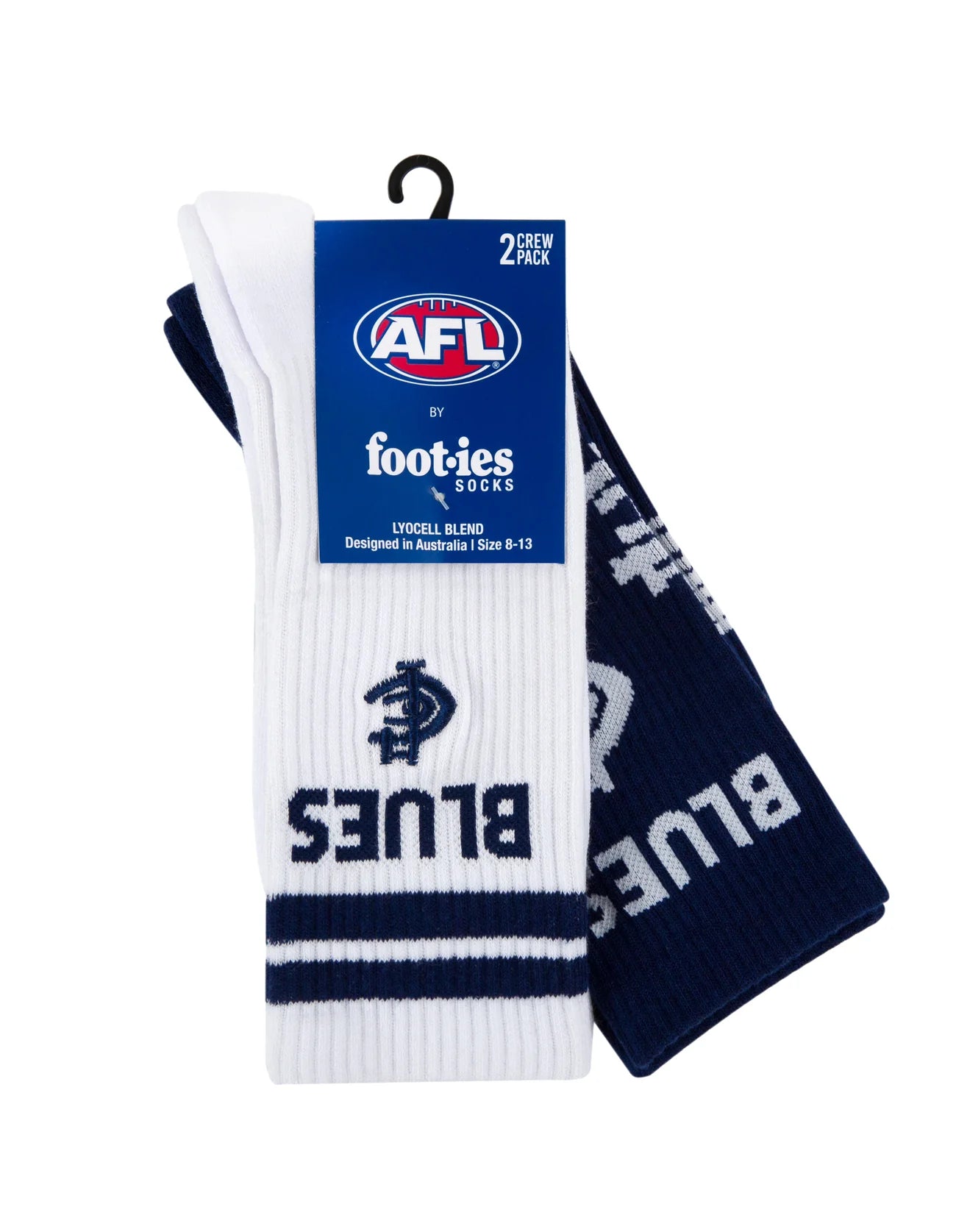 Football Mascot Sneaker Sock 2 Pack