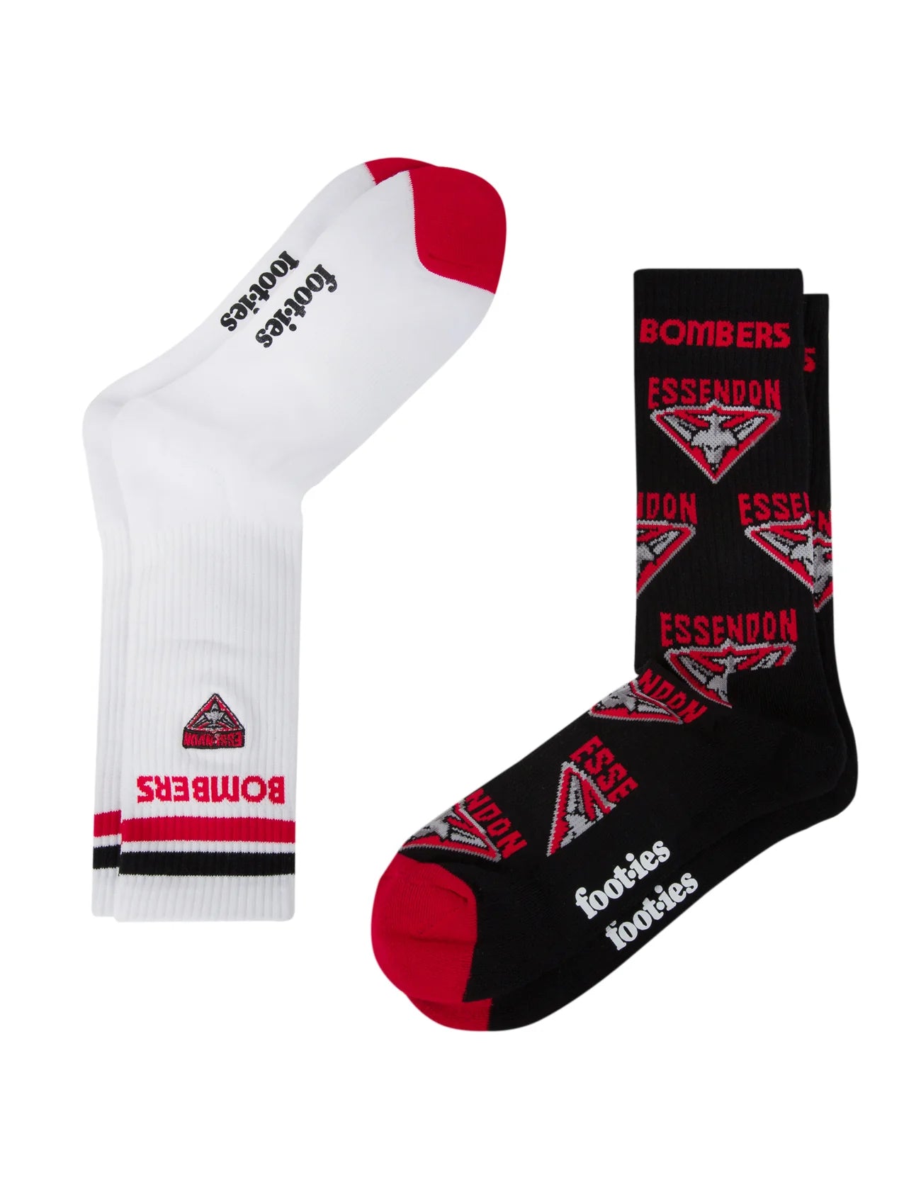 Football Mascot Sneaker Sock 2 Pack