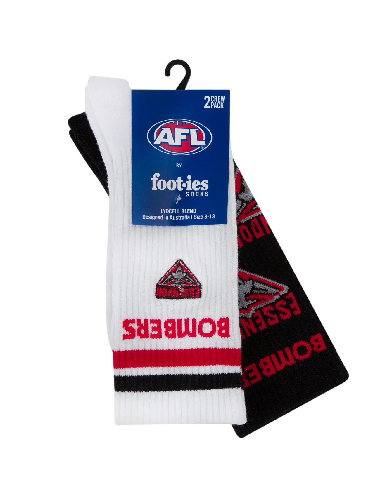 Football Mascot Sneaker Sock 2 Pack