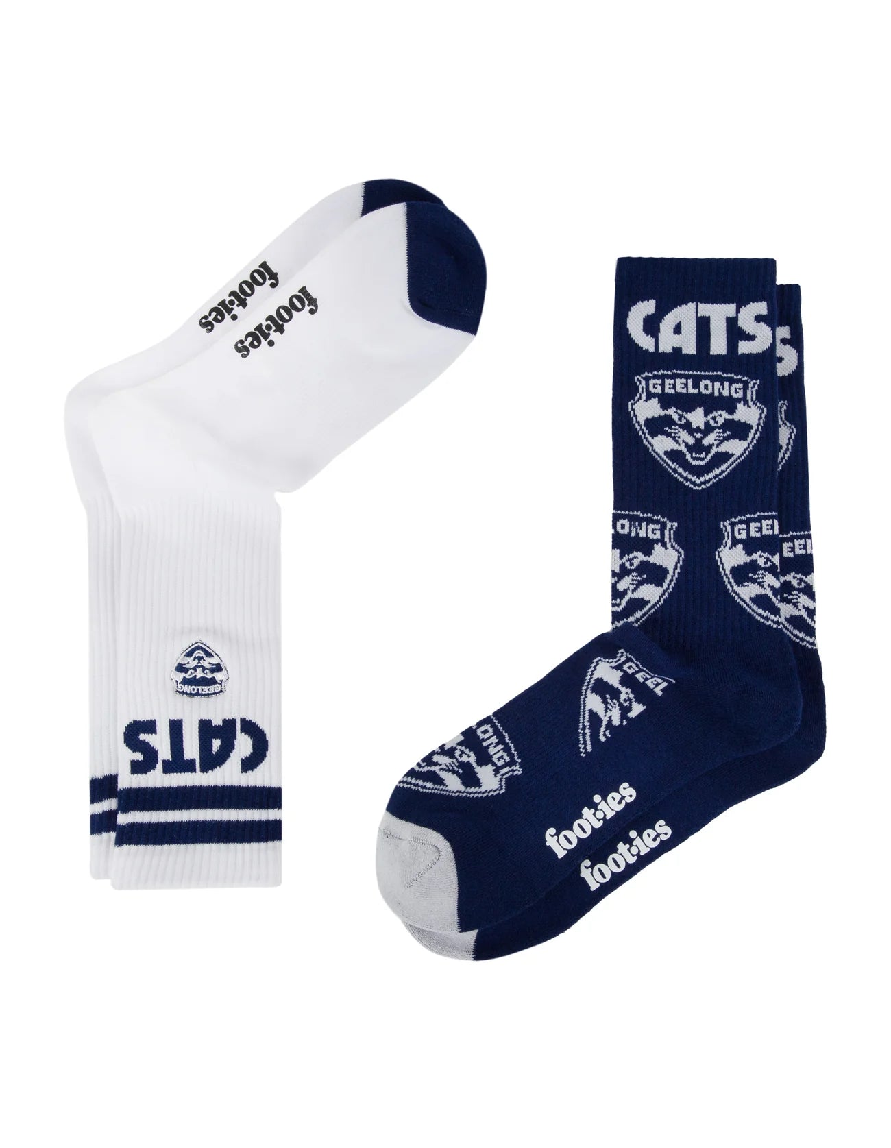 Football Mascot Sneaker Sock 2 Pack