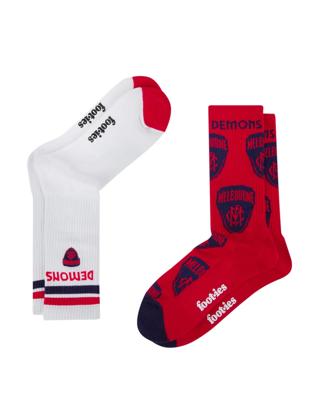 Football Mascot Sneaker Sock 2 Pack