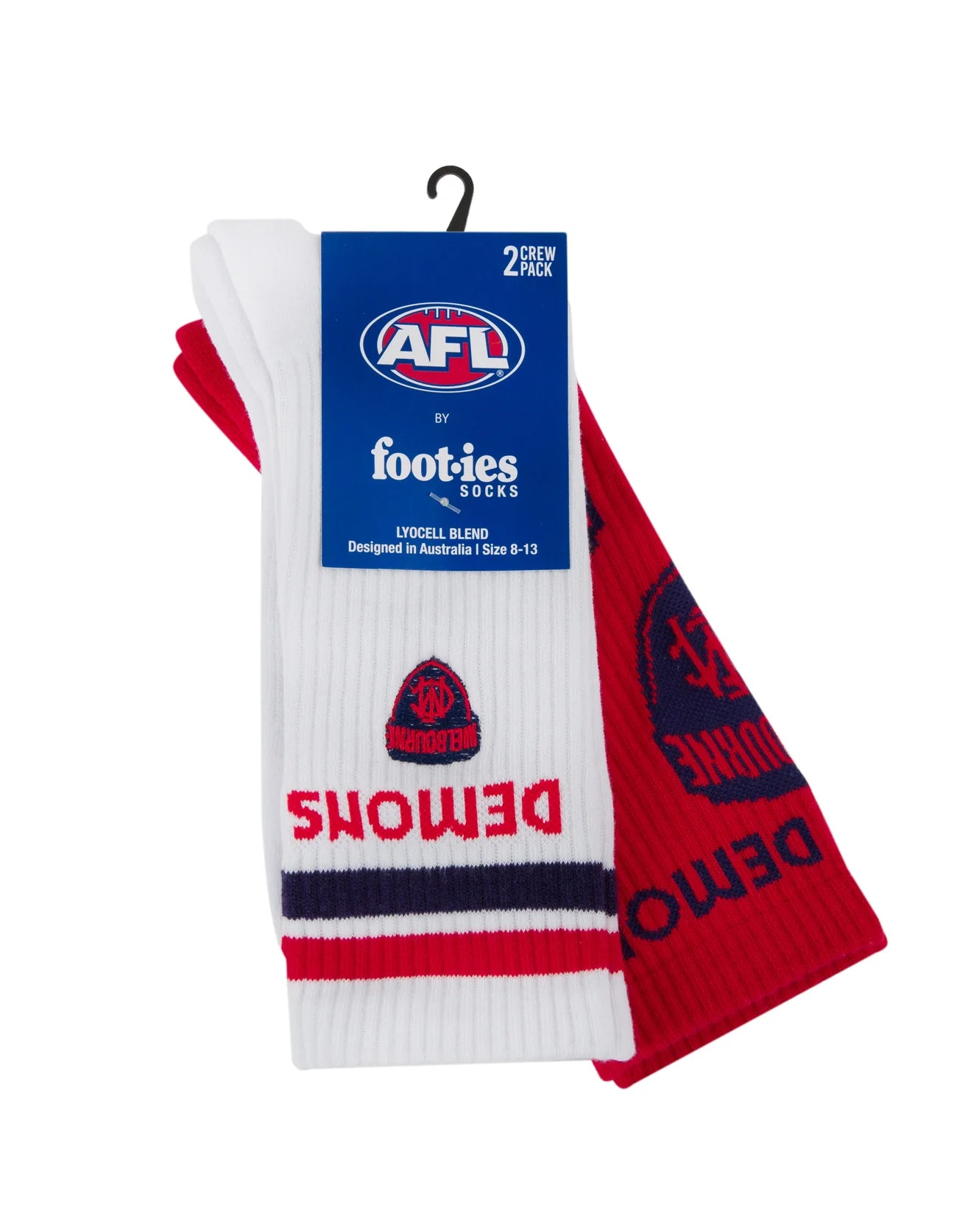 Football Mascot Sneaker Sock 2 Pack