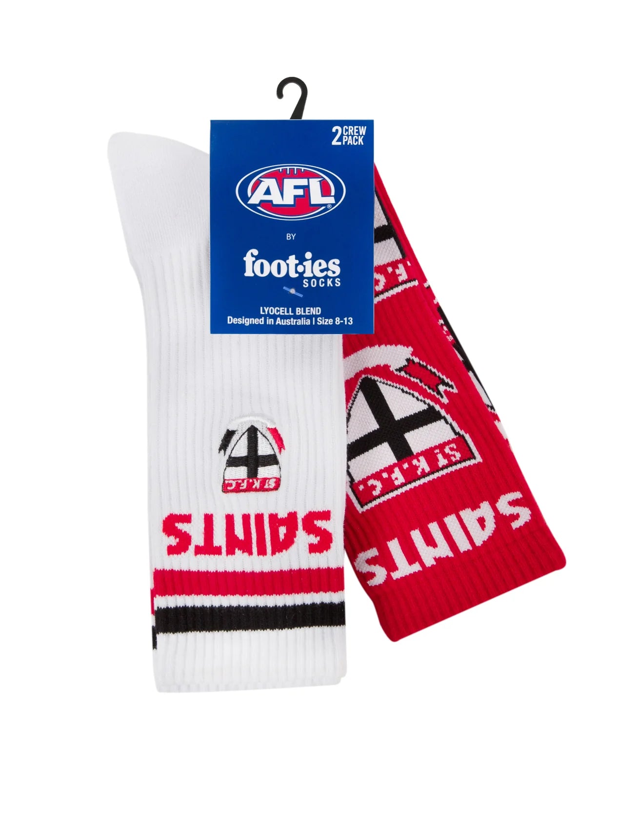 Football Mascot Sneaker Sock 2 Pack