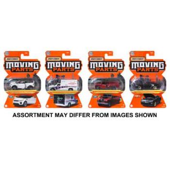 Matchbox Moving Parts Vehicles assorted