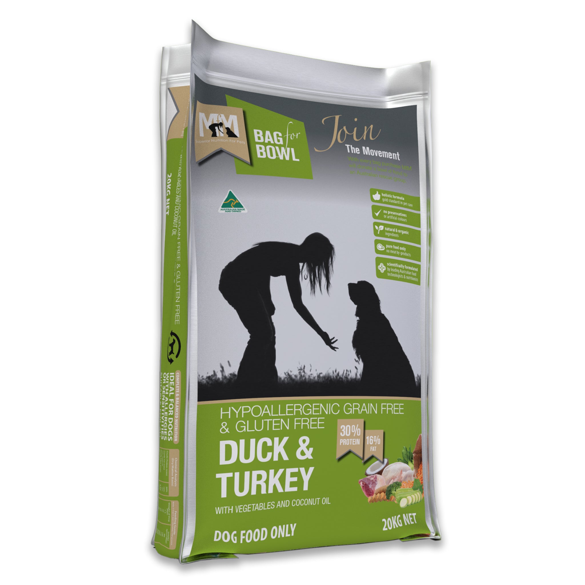 Meals for Mutts MFM Adult Duck and Turkey (Grain Free)