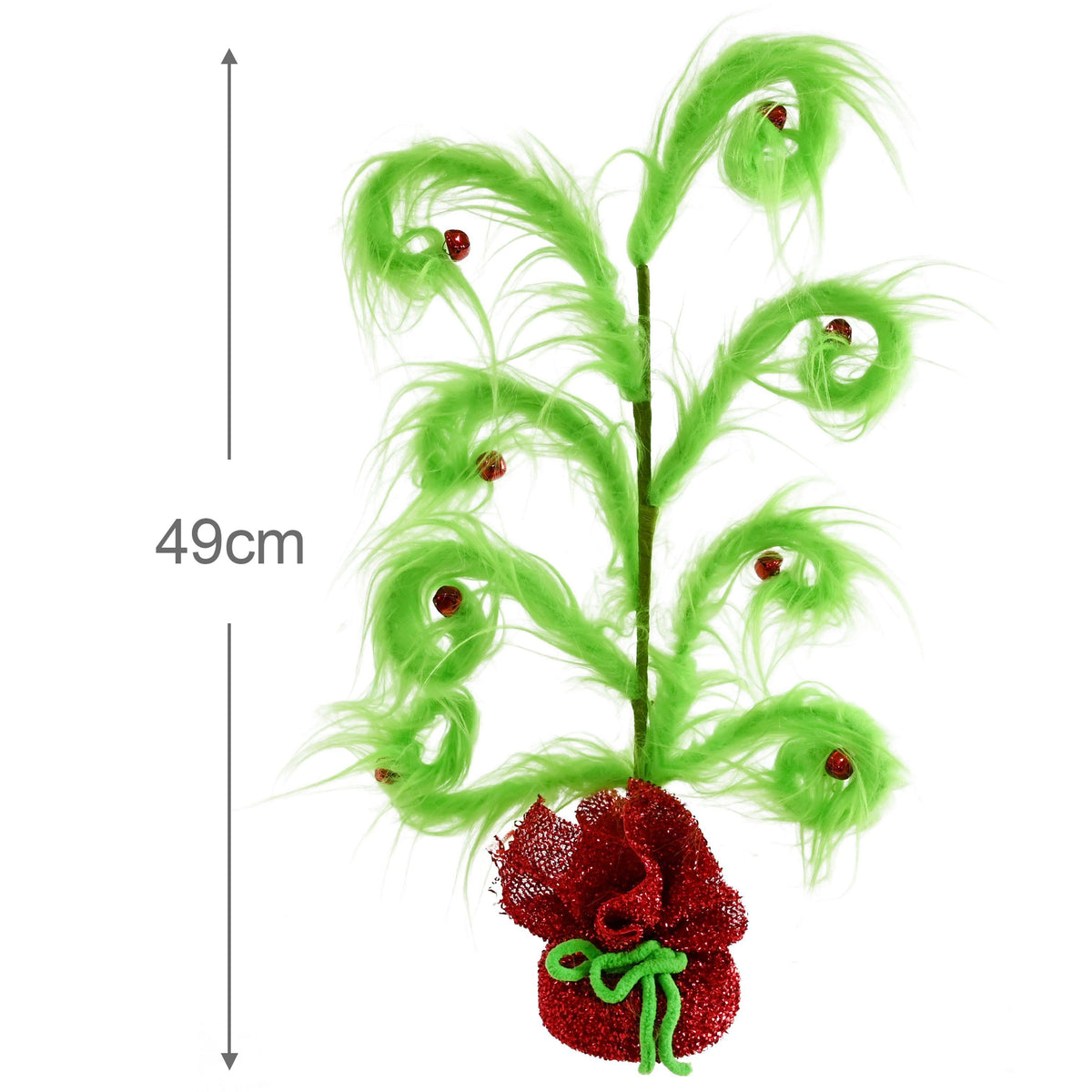 Mean Green Curly Tree 49cm
