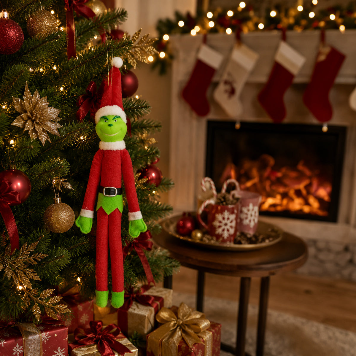 Mean Green Elf Poseable 39cm