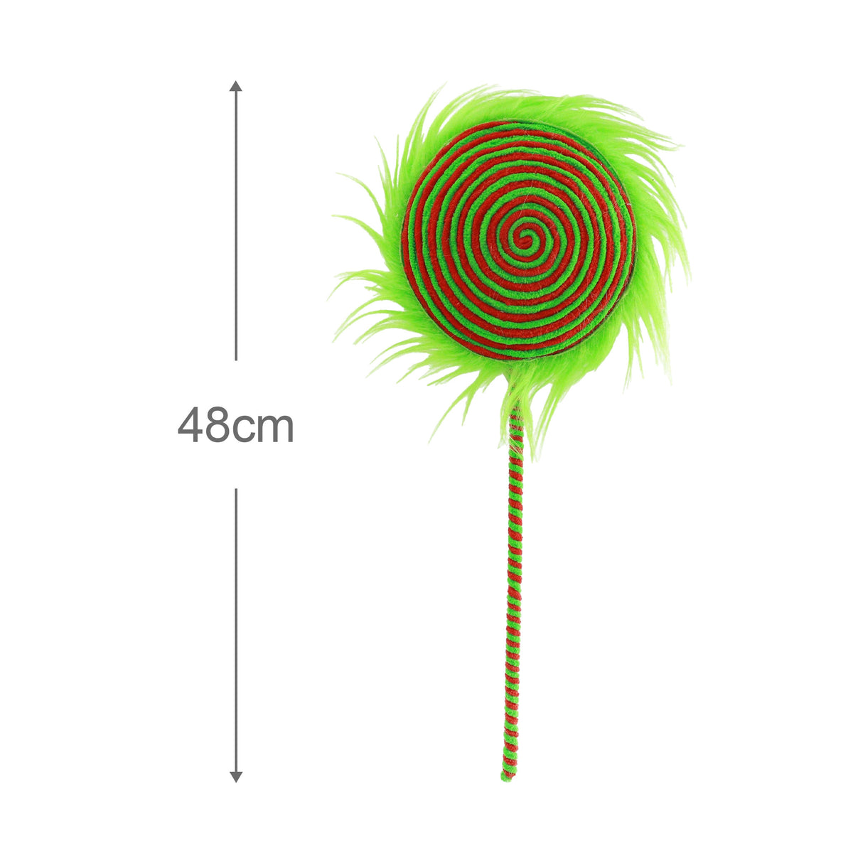 Mean Green Lollipop Pick 48cm Assorted