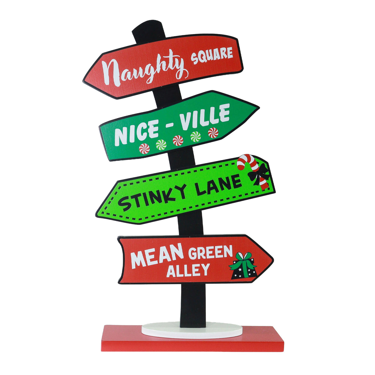 Mean Green Sign Post 60cm