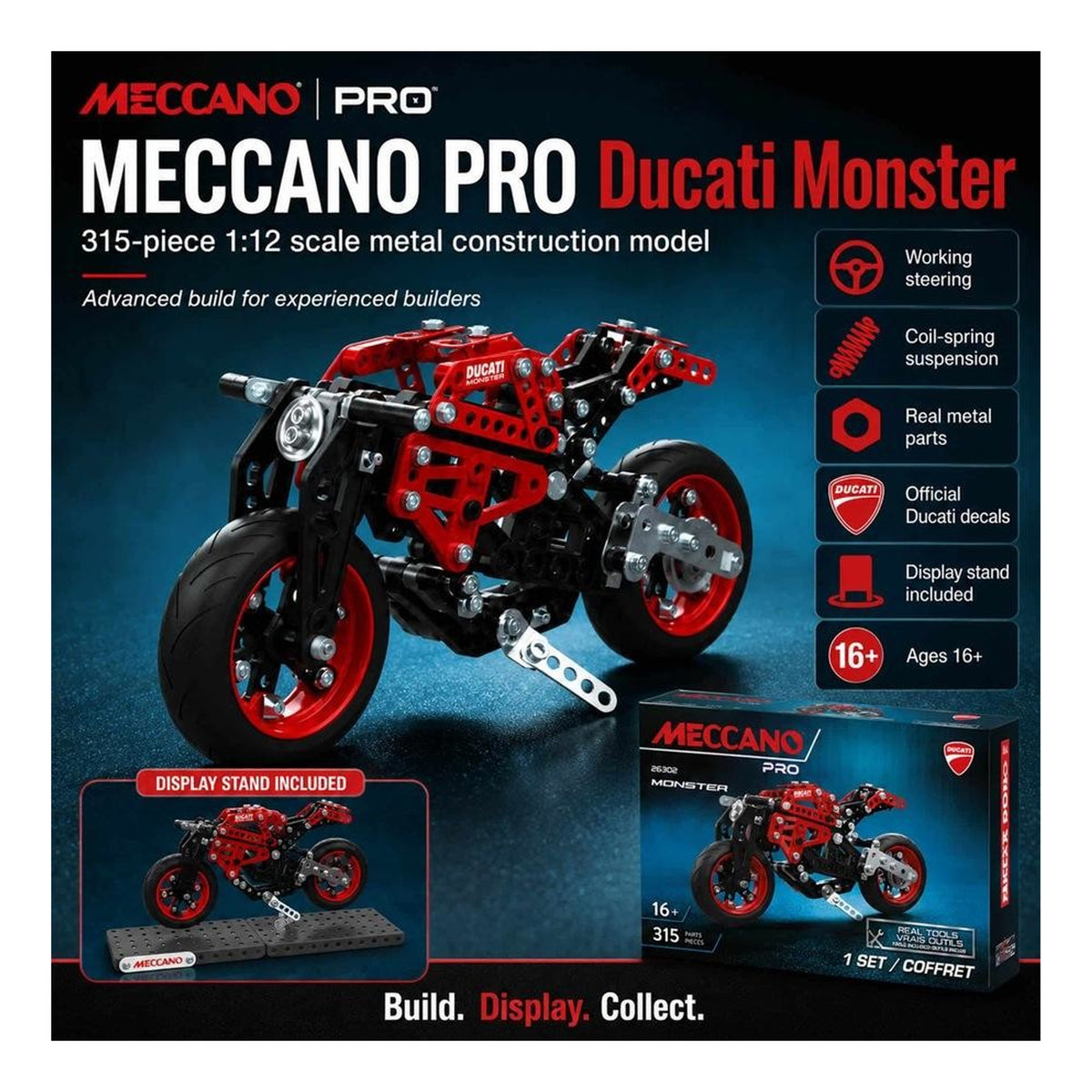 Meccano Pro Ducati Monster