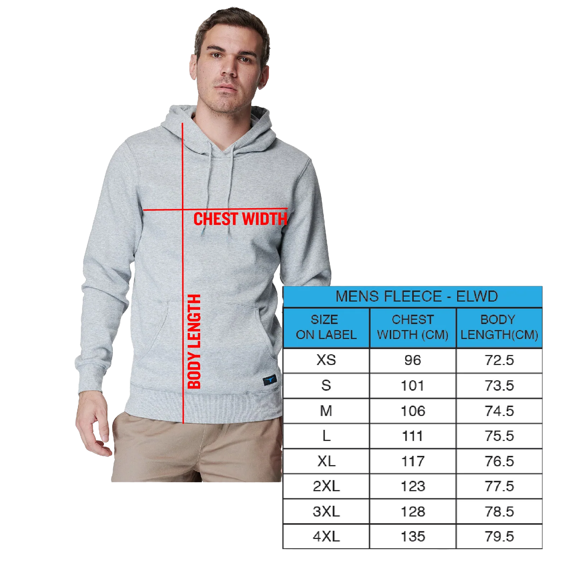 Elwood Men's Basic Pullover