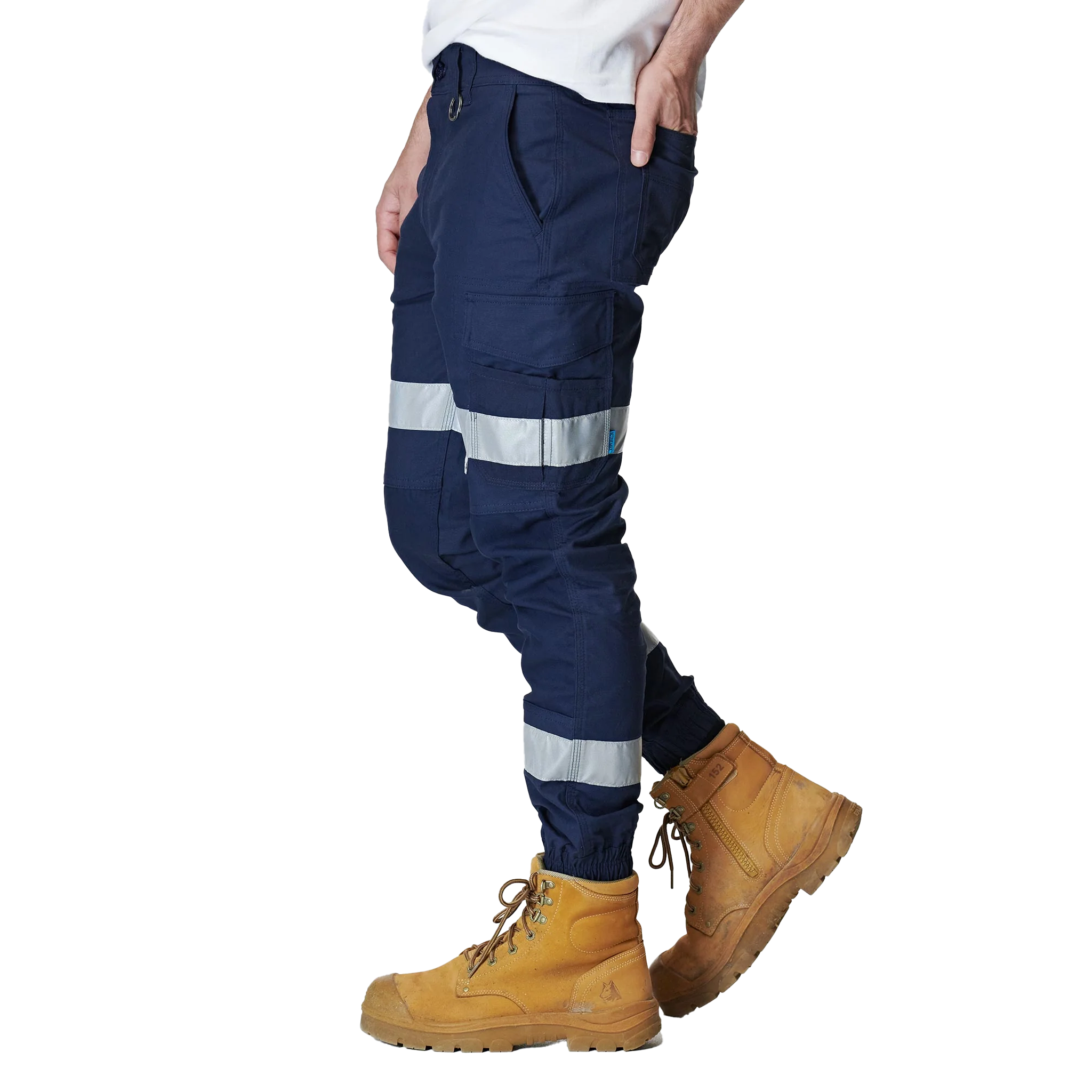 Elwood Mens Reflective Cuffed Pant