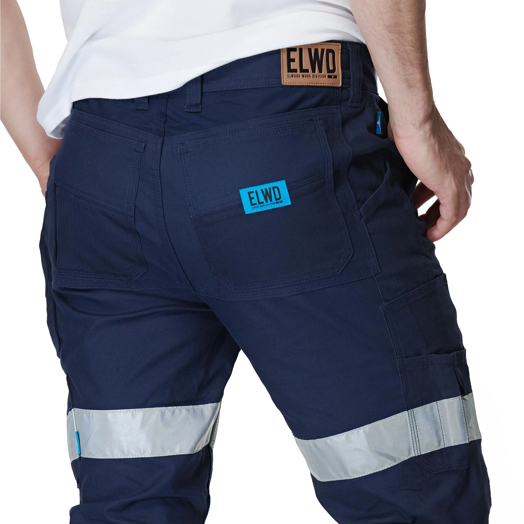 Elwood Mens Reflective Cuffed Pant