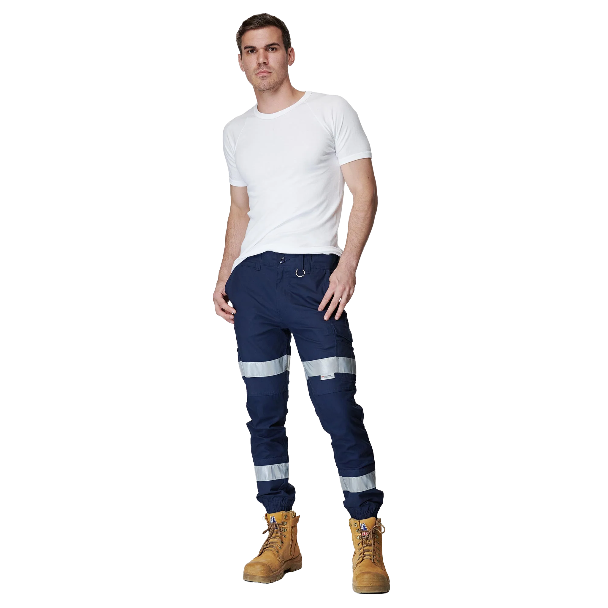 Elwood Mens Reflective Cuffed Pant