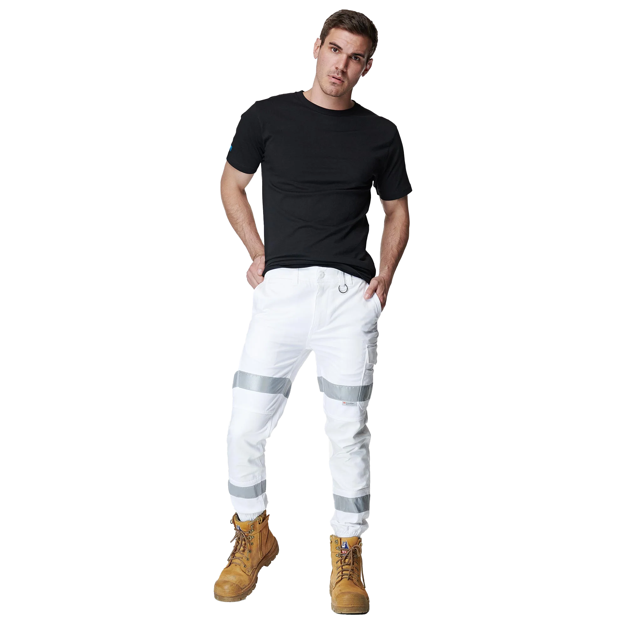 Elwood Mens Reflective Cuffed Pant