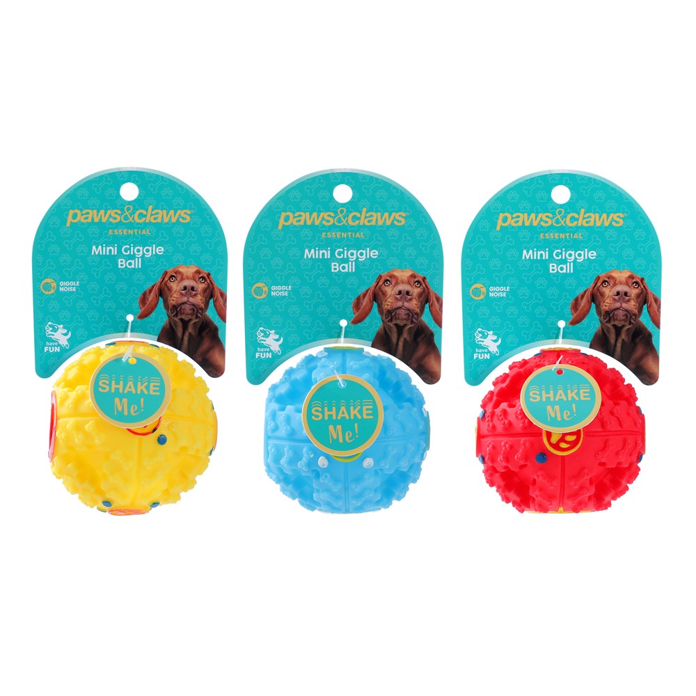 Mini Giggle Ball 7.2cm Assorted