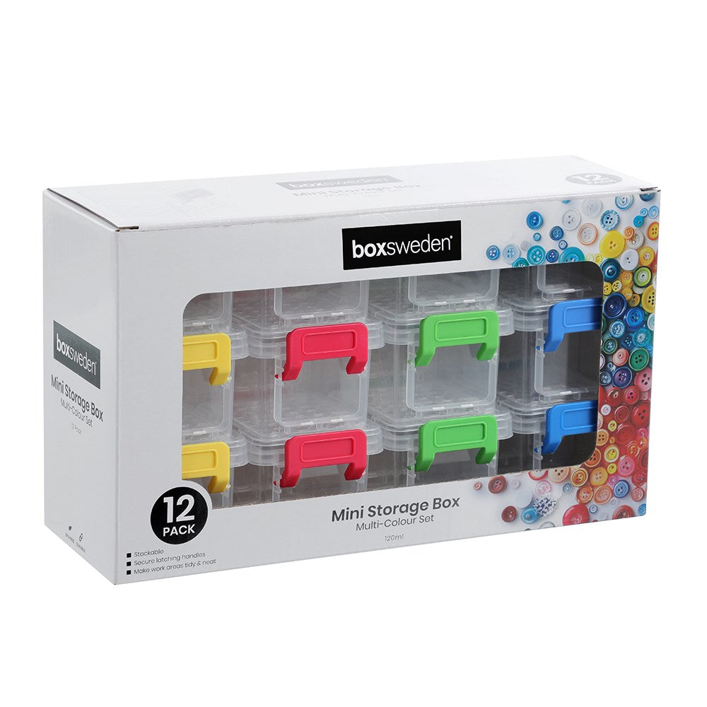 Mini Storage Boxes – 120ml (12 Pack)