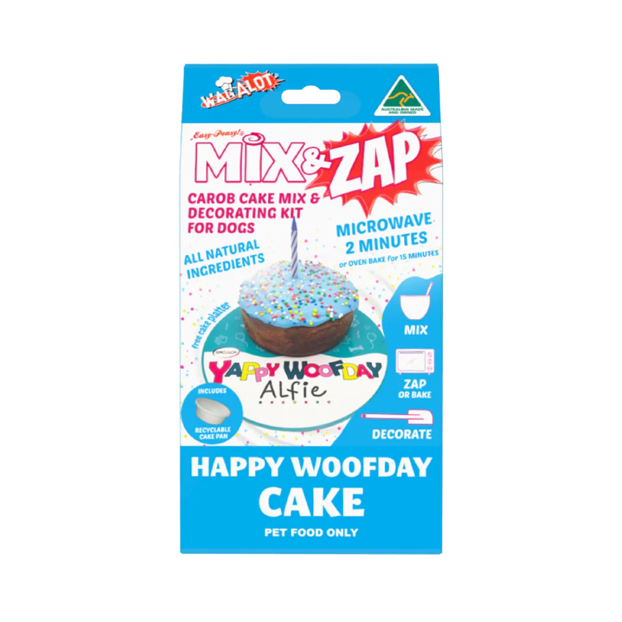 Wagalot Mix & Zap Happy Woofday Cake Mix