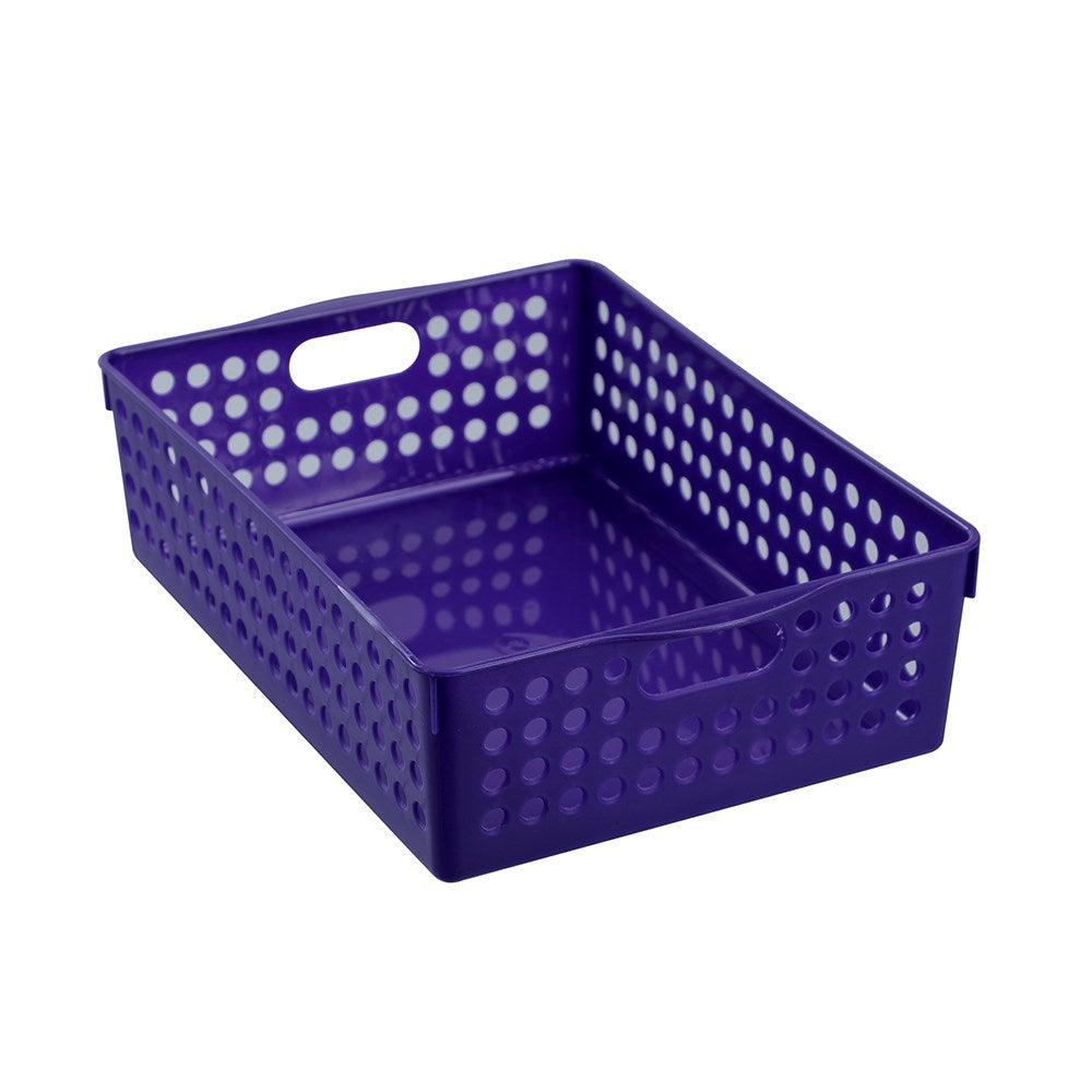 Mode Neon Storage Basket – 30 × 21 × 8.5cm (4 Assorted)