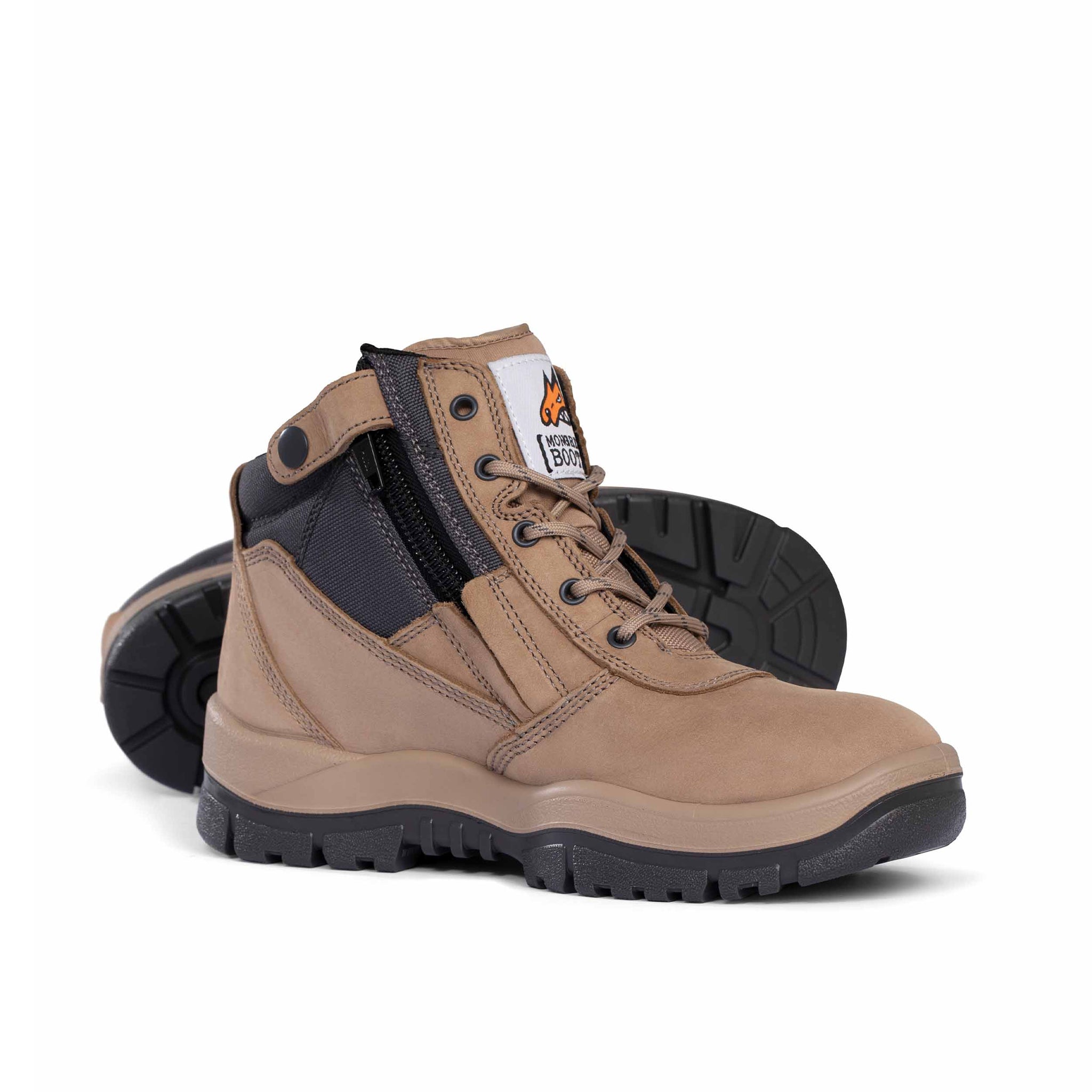Mongrel Boots ZipSider Steel Toe Boot