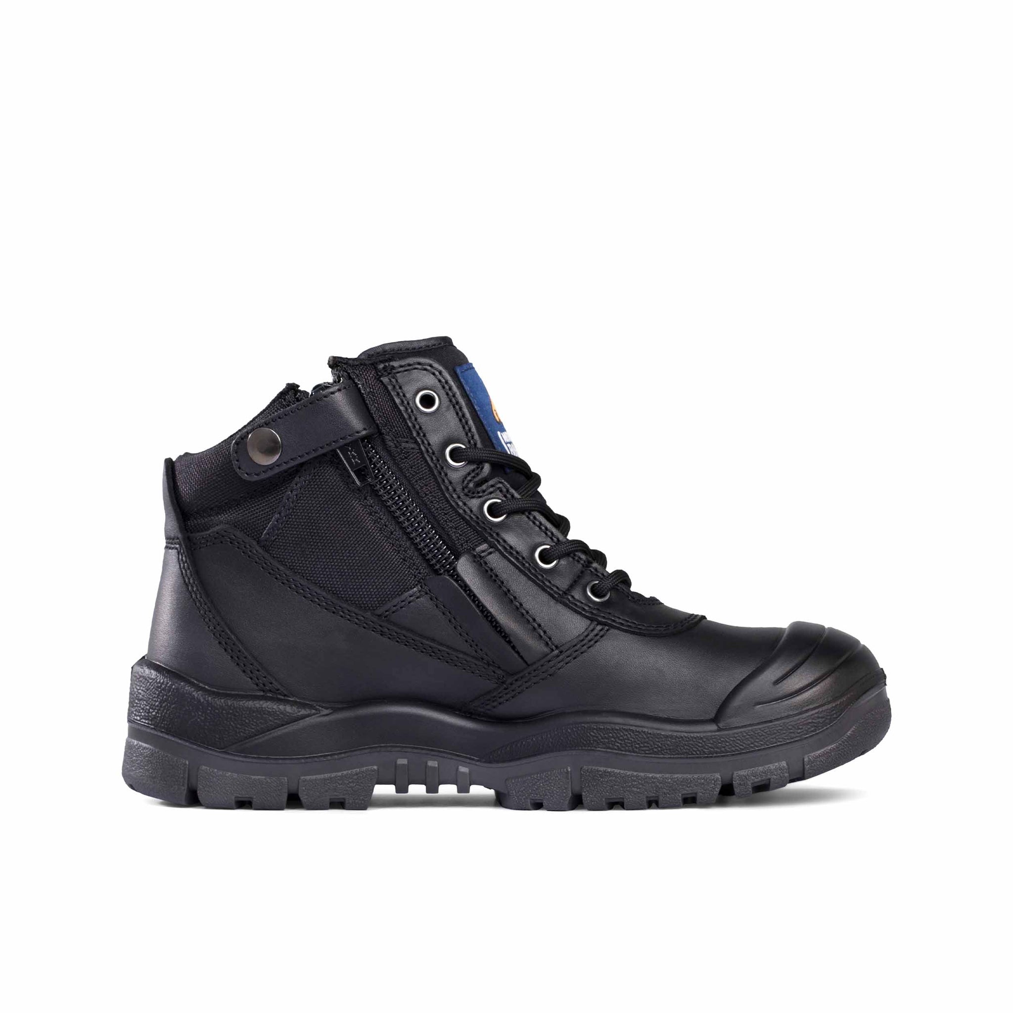 Mongrel Boots ZipSider w/ Scuff Cap