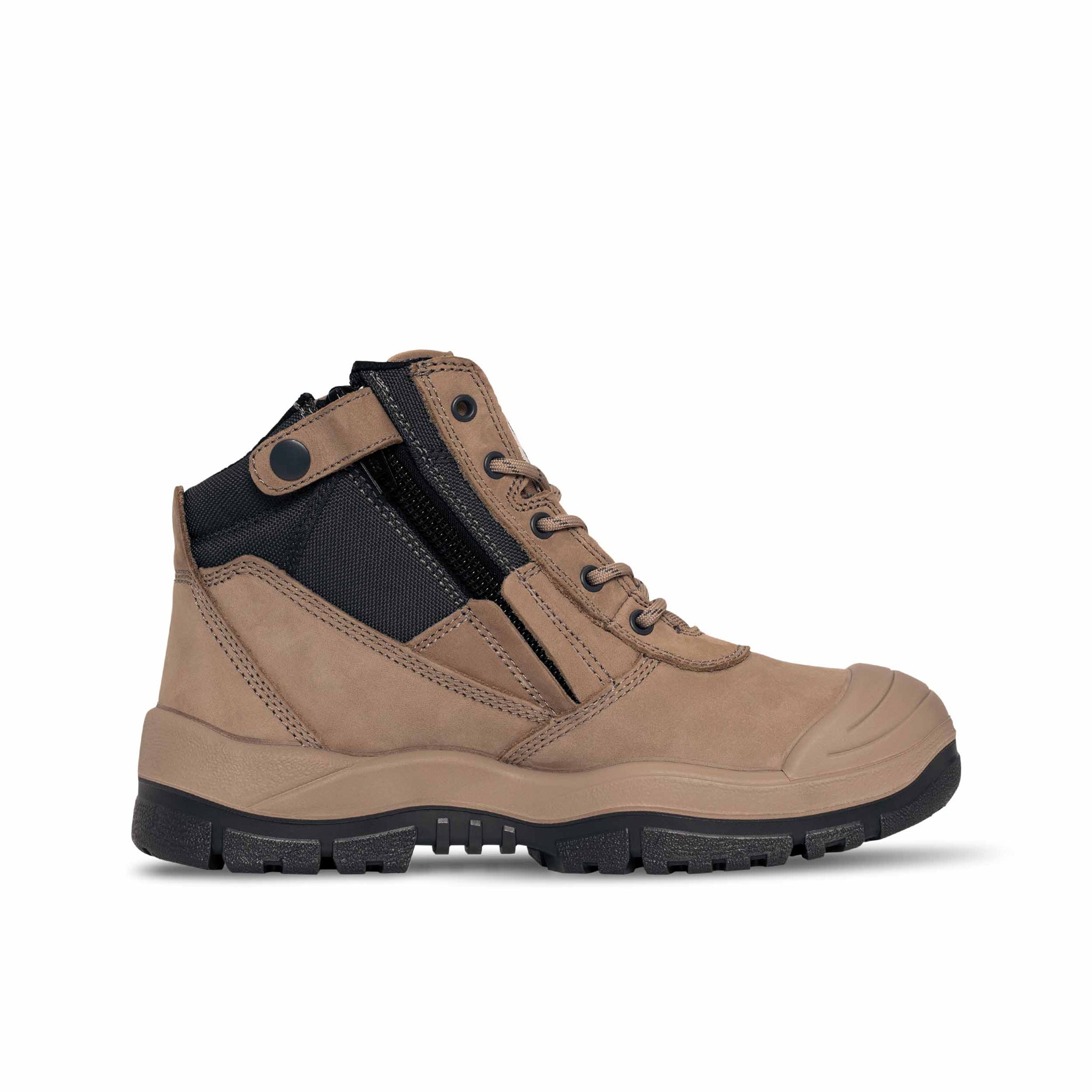 Mongrel Boots ZipSider w/ Scuff Cap