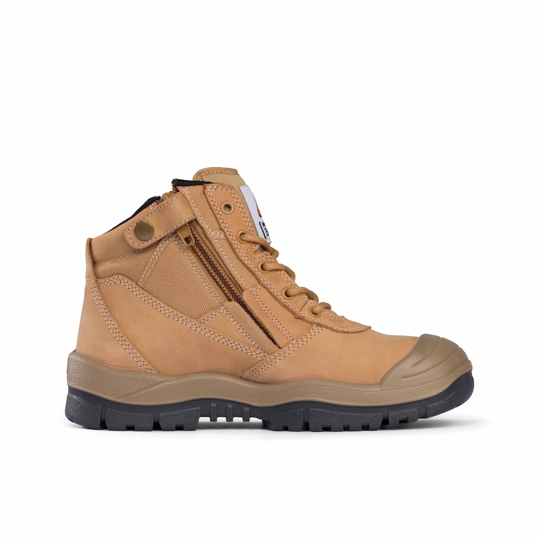 Mongrel Boots ZipSider w/ Scuff Cap