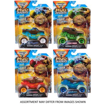 Monster Jam 1:64 Mud Blasters assorted