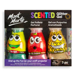 MONT MARTE Scented Glitter Gel 3pc x 60ml