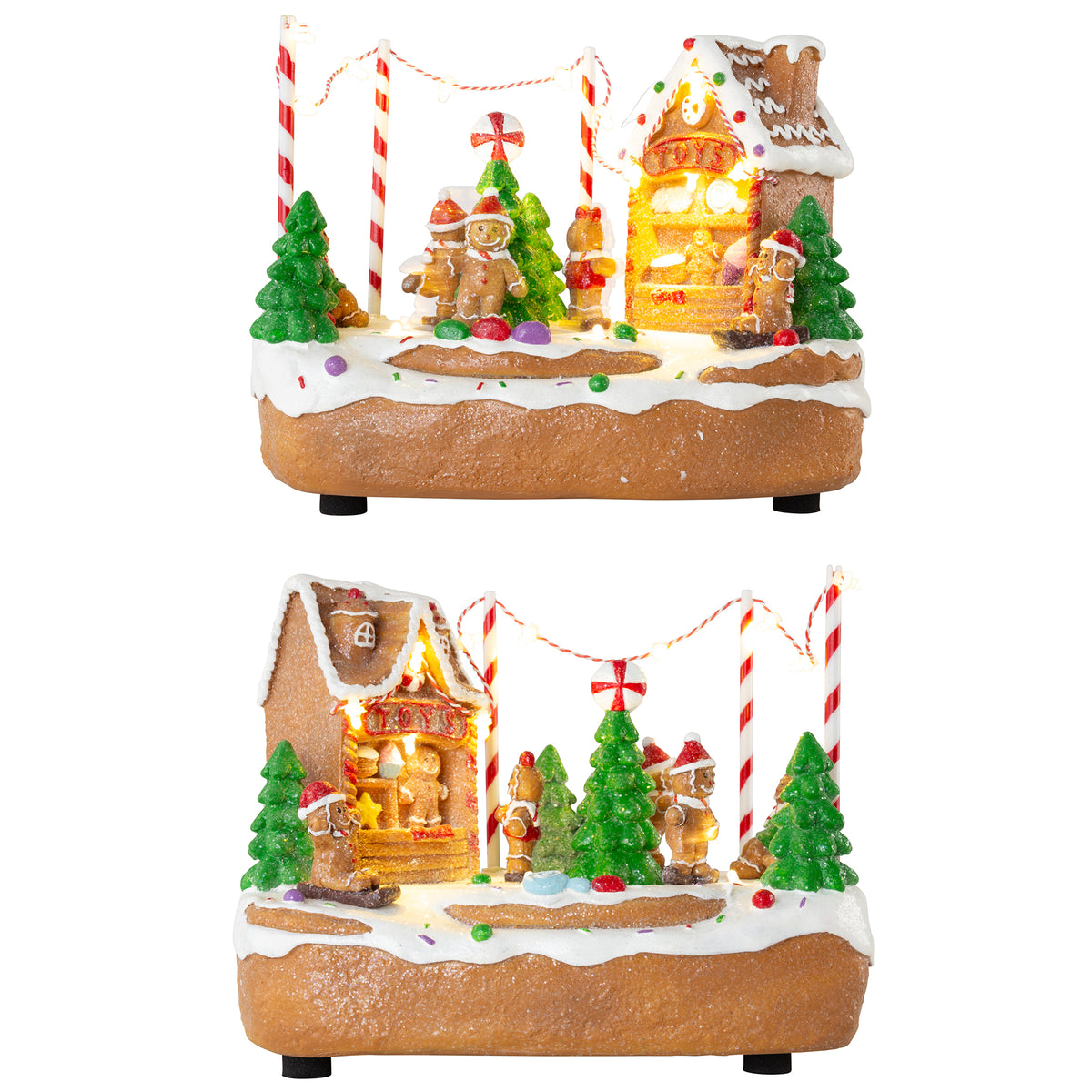 Musical Gingerbread Party Animated Assorted
