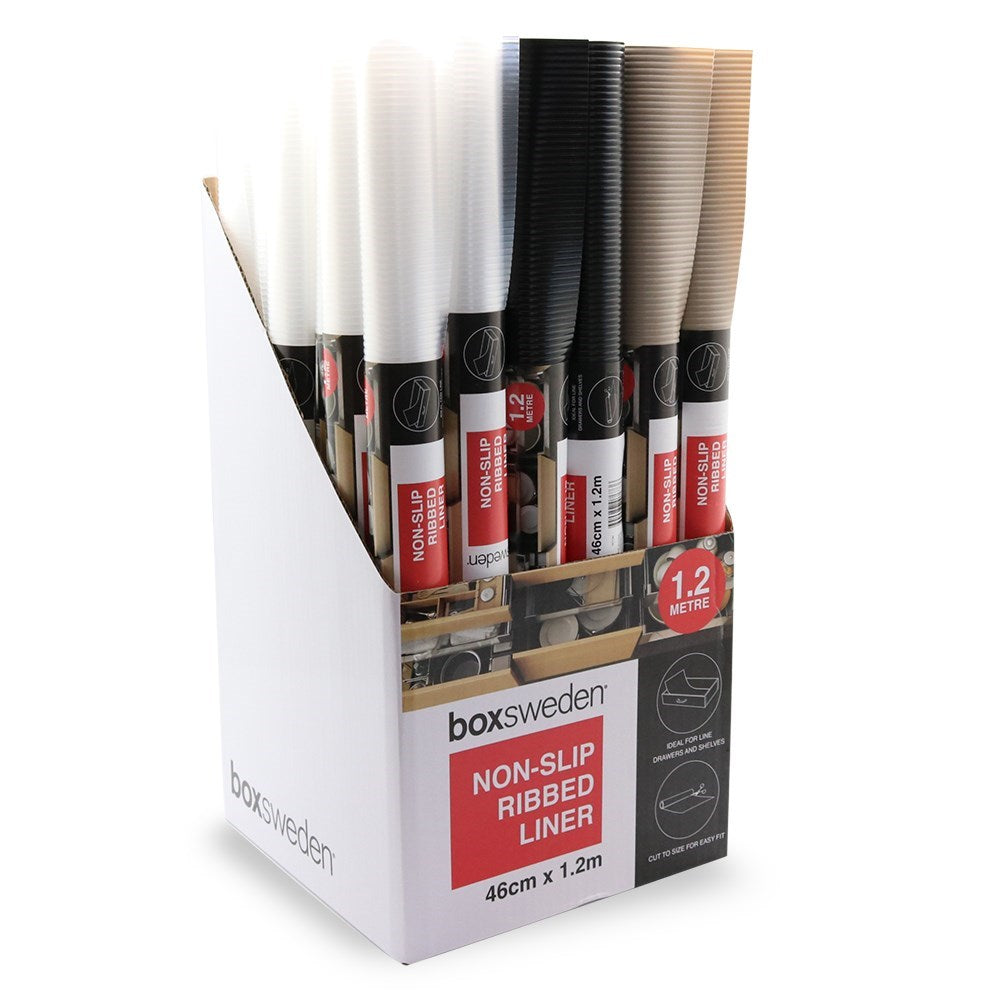 Non-Slip EVA Drawer & Shelf Liner – 120 × 46cm (Assorted Colours)