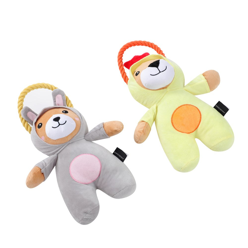 Onesie Plush Pet Dog Chew/Tug/Cuddle Toy 28x20x14cm Assorted