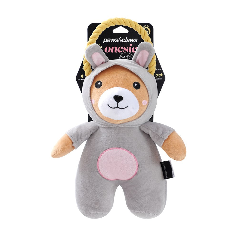 Onesie Plush Pet Dog Chew/Tug/Cuddle Toy 28x20x14cm Assorted