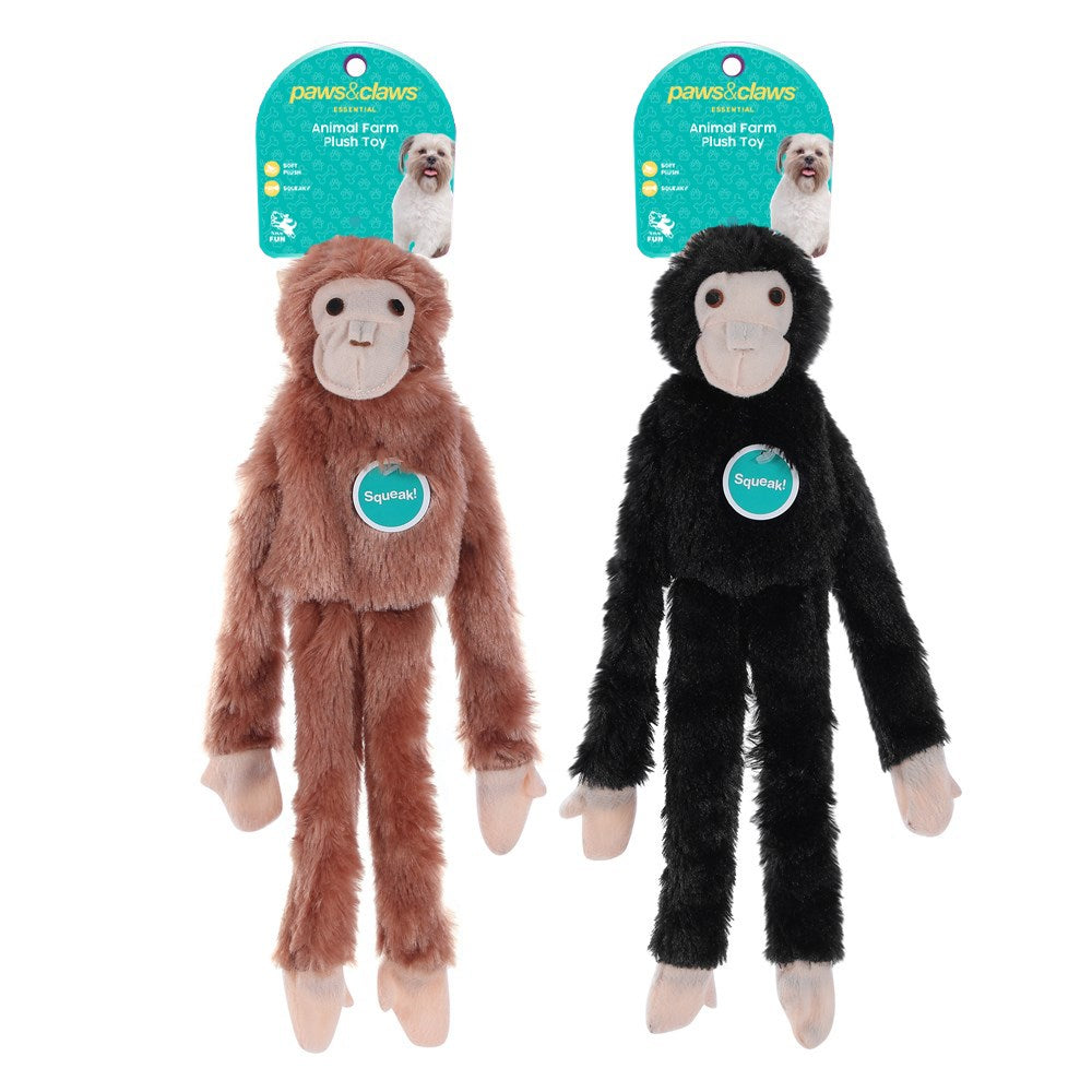 Orangutan Plush Pet Toy – 47cm (Assorted)