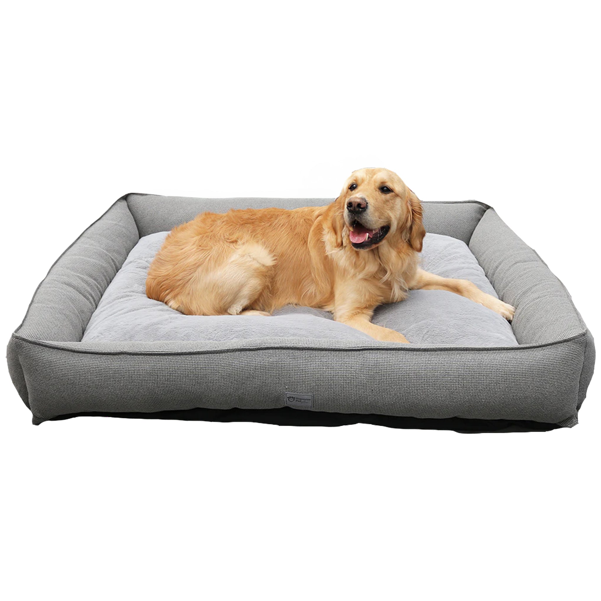 SUPERIOR Orthopedic Plush Dog Lounger Zip