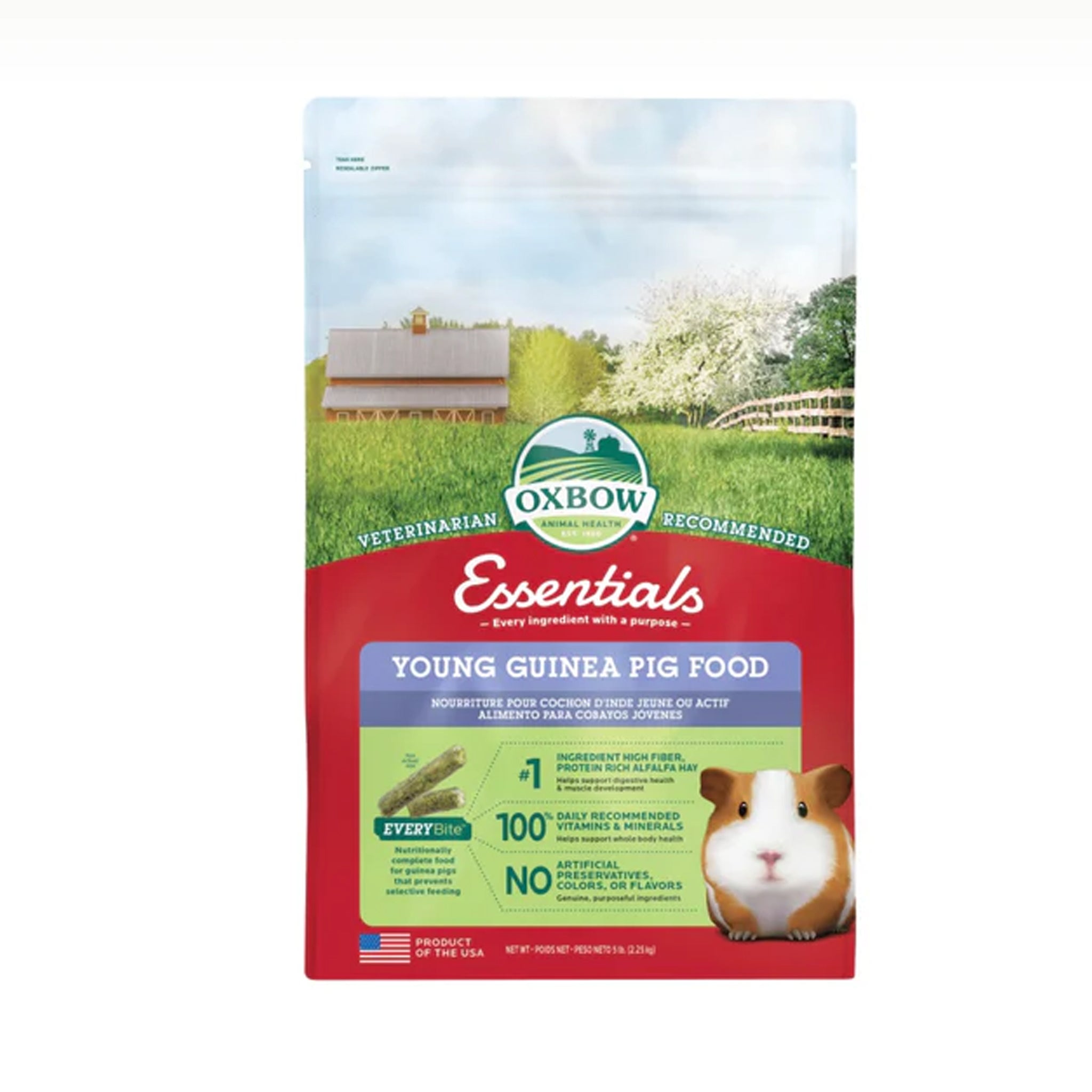 Oxbow Essentials Young Guinea Pig Food 2.25kg