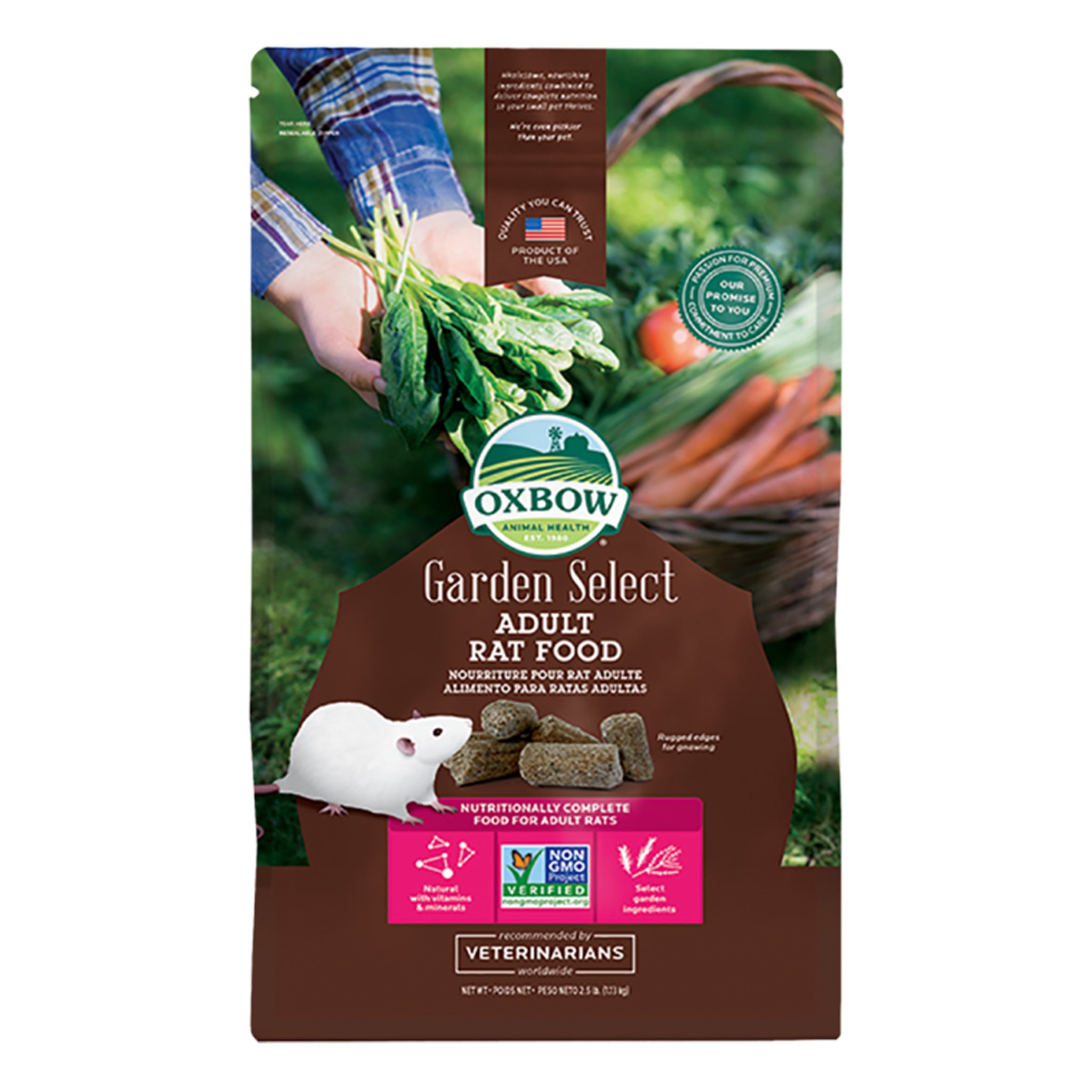 Oxbow Garden Select Adult Rat Food 1.13kg