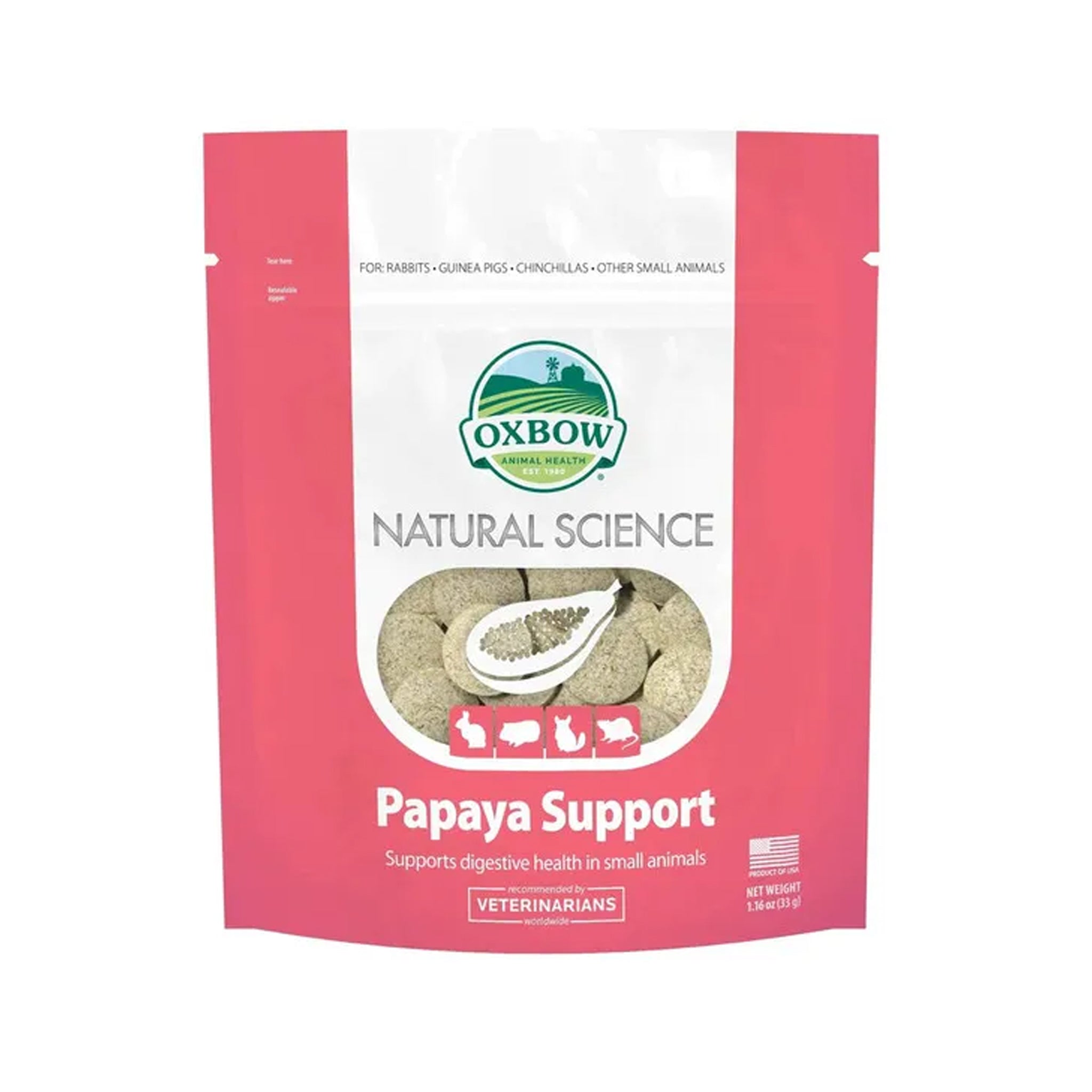 Oxbow Natural Science Papaya Support 33g