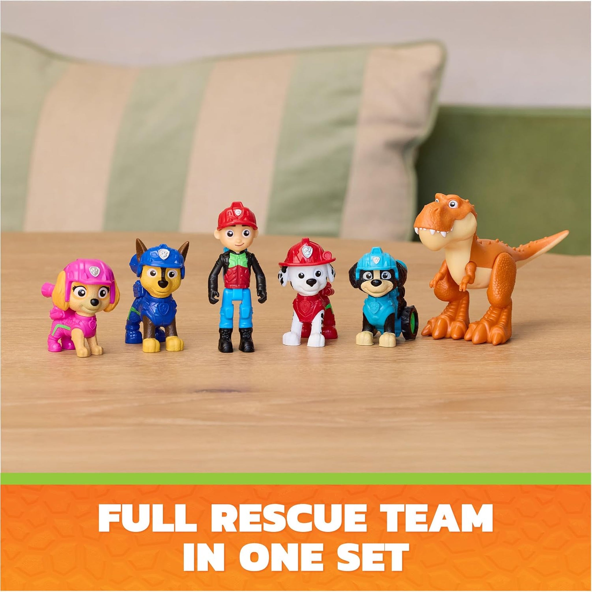 PAW Patrol The Dino Movie - Dino Adventure Team Figure Pack