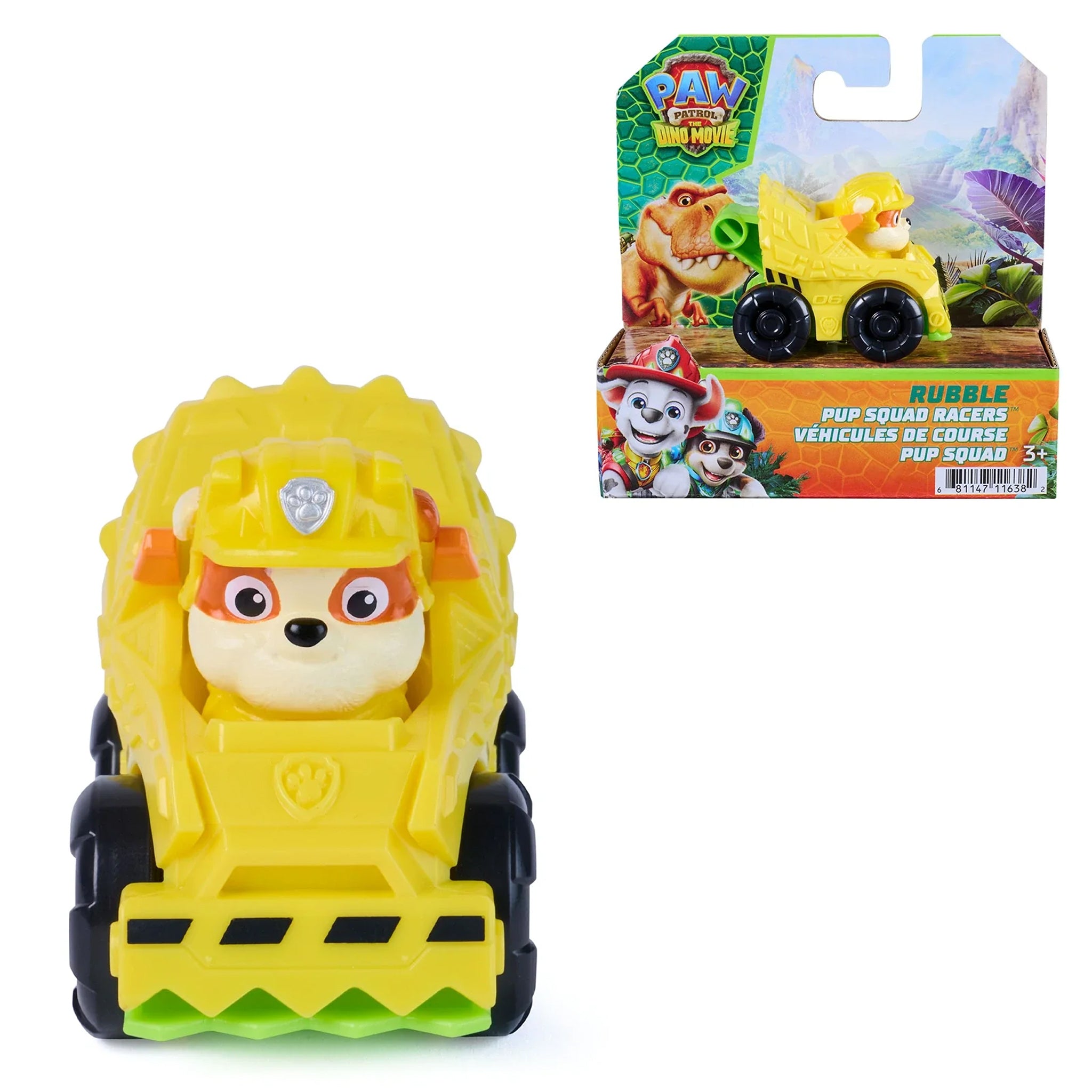 PAW Patrol The Dino Movie - Dino Pup Squad Racers Assorted