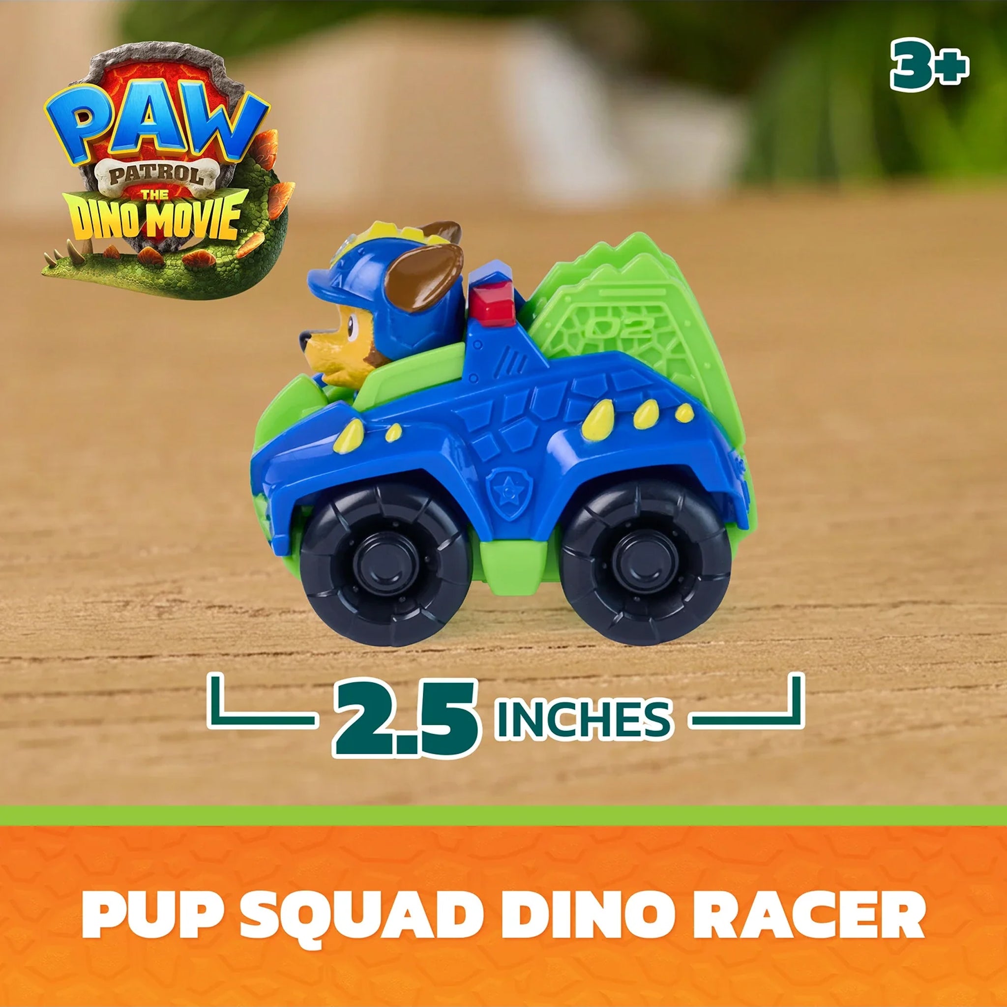 PAW Patrol The Dino Movie - Dino Pup Squad Racers Assorted