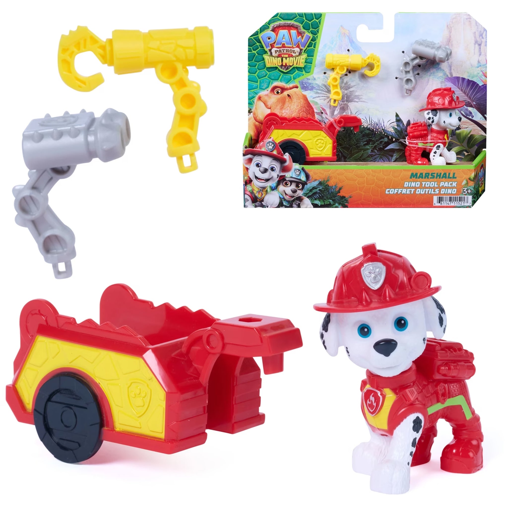 PAW Patrol The Dino Movie - Dino Tool Figure assorted