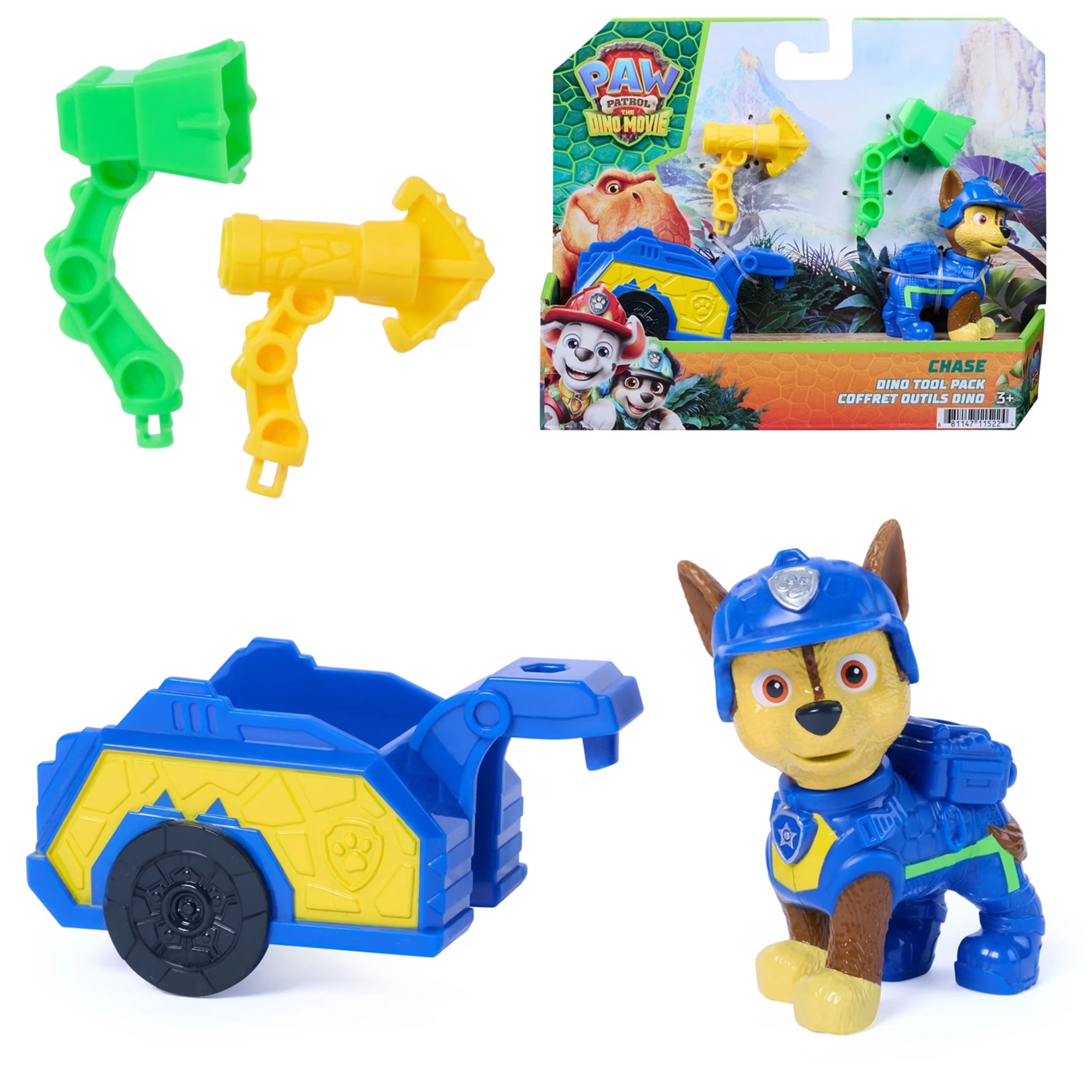 PAW Patrol The Dino Movie - Dino Tool Figure assorted